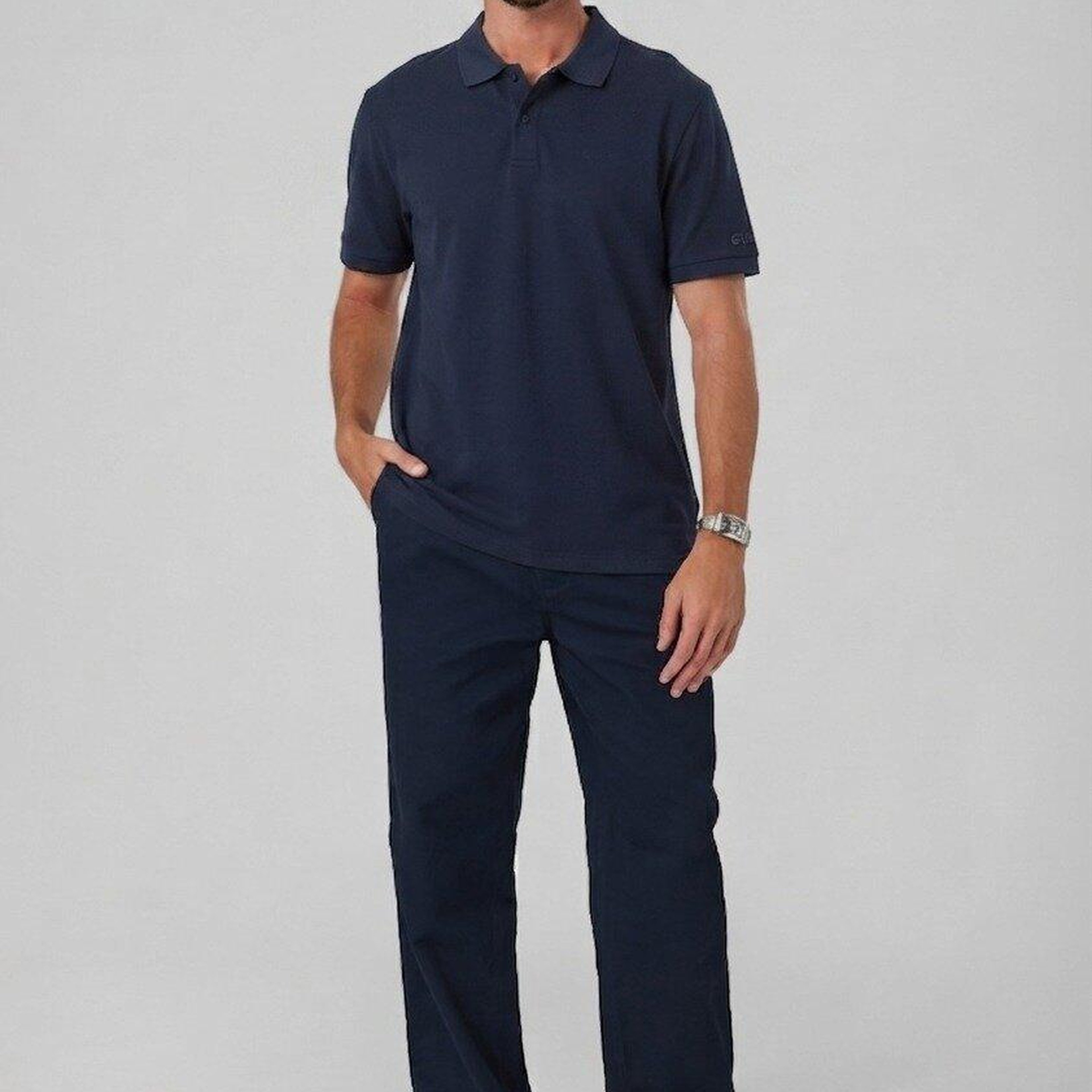 Manfredi Erkek Aktif Slim Fit Polo T-Shirt