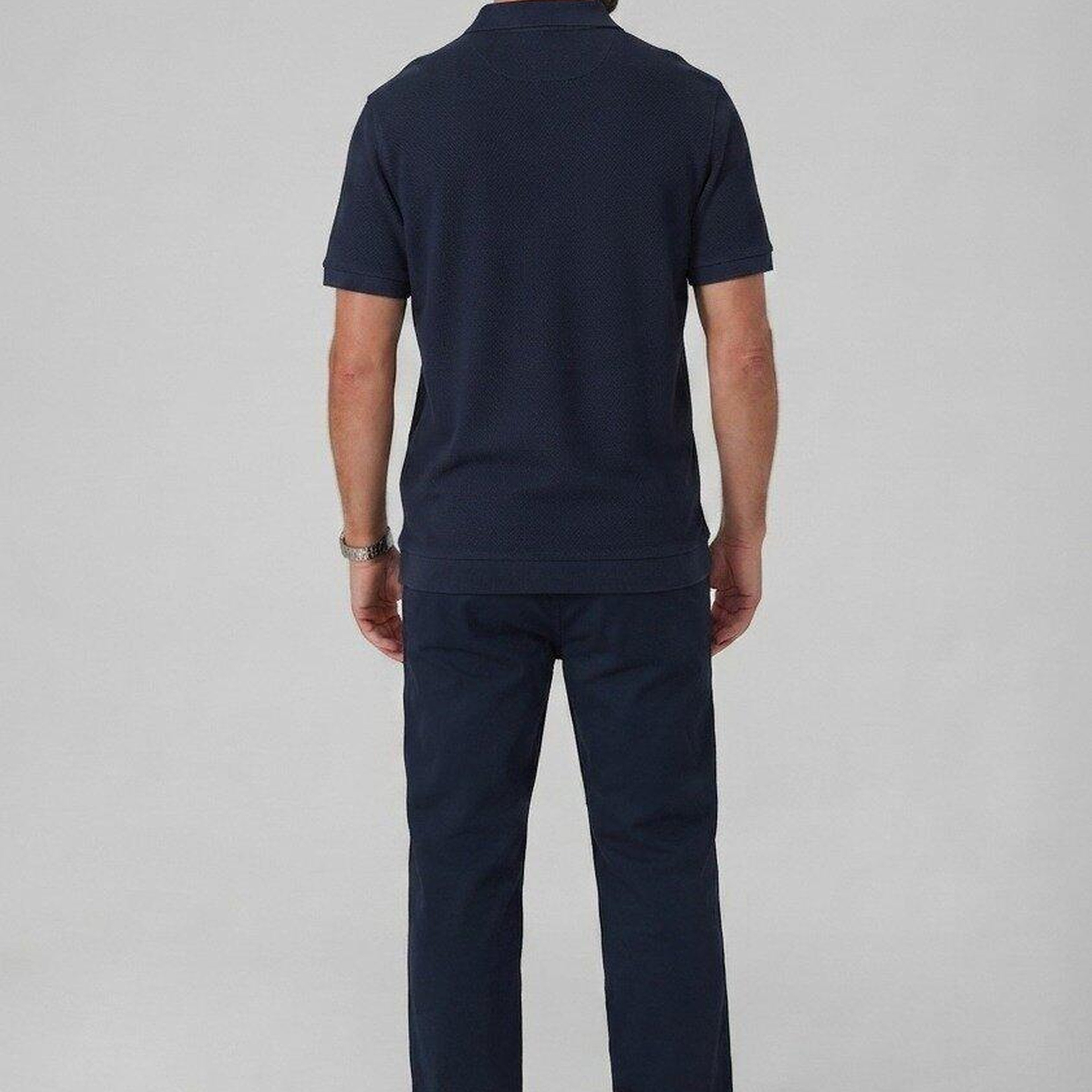 Manfredi Erkek Aktif Slim Fit Polo T-Shirt