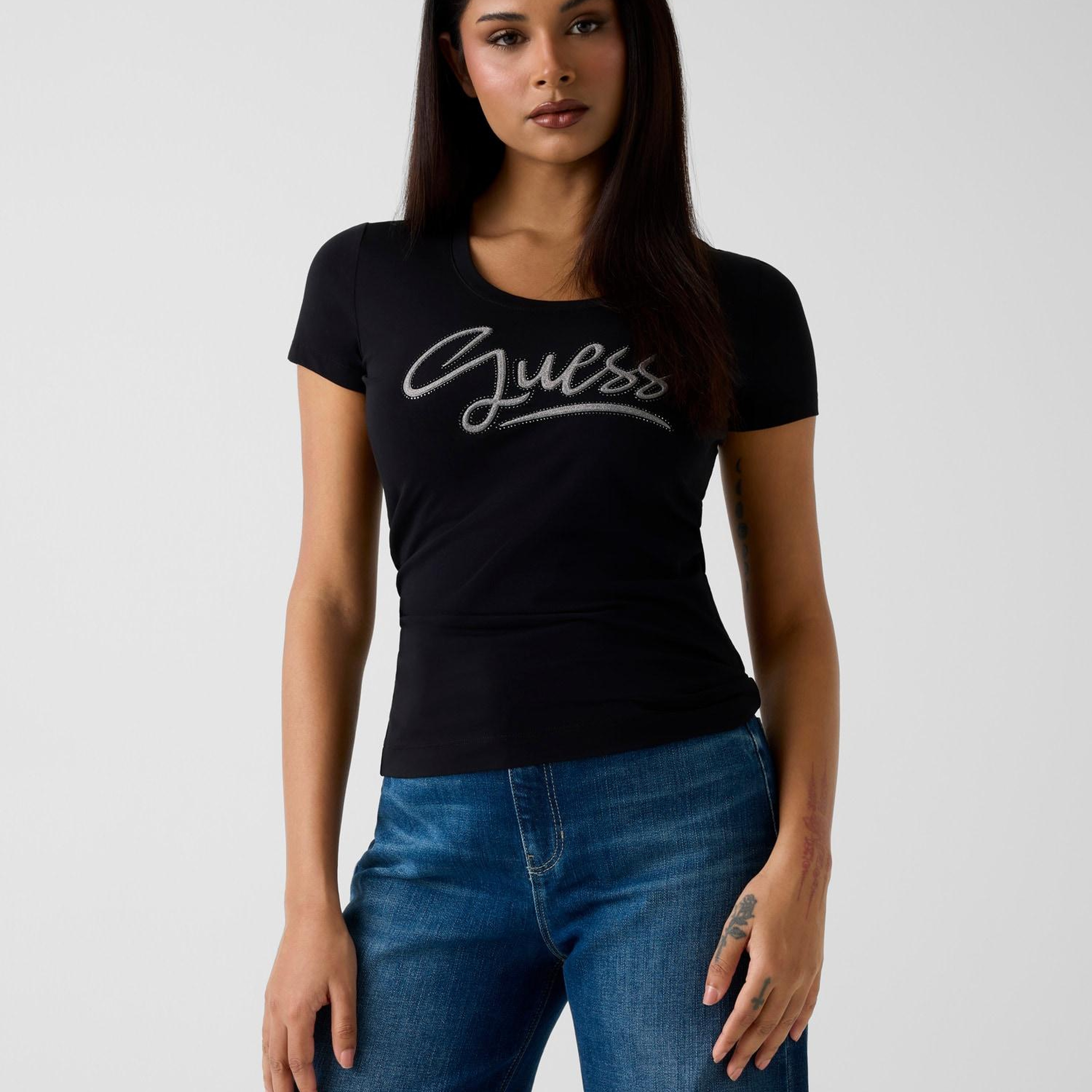 Jersey Kadın Slim Fit T-Shirt