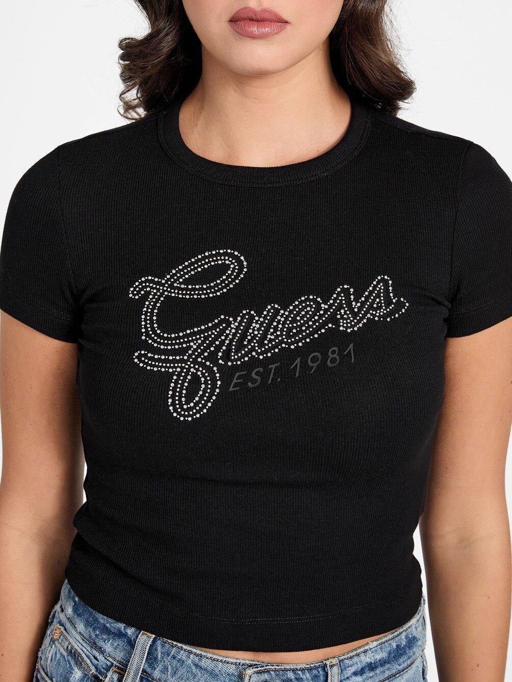 Studs Kadın Slim Fit T-Shirt