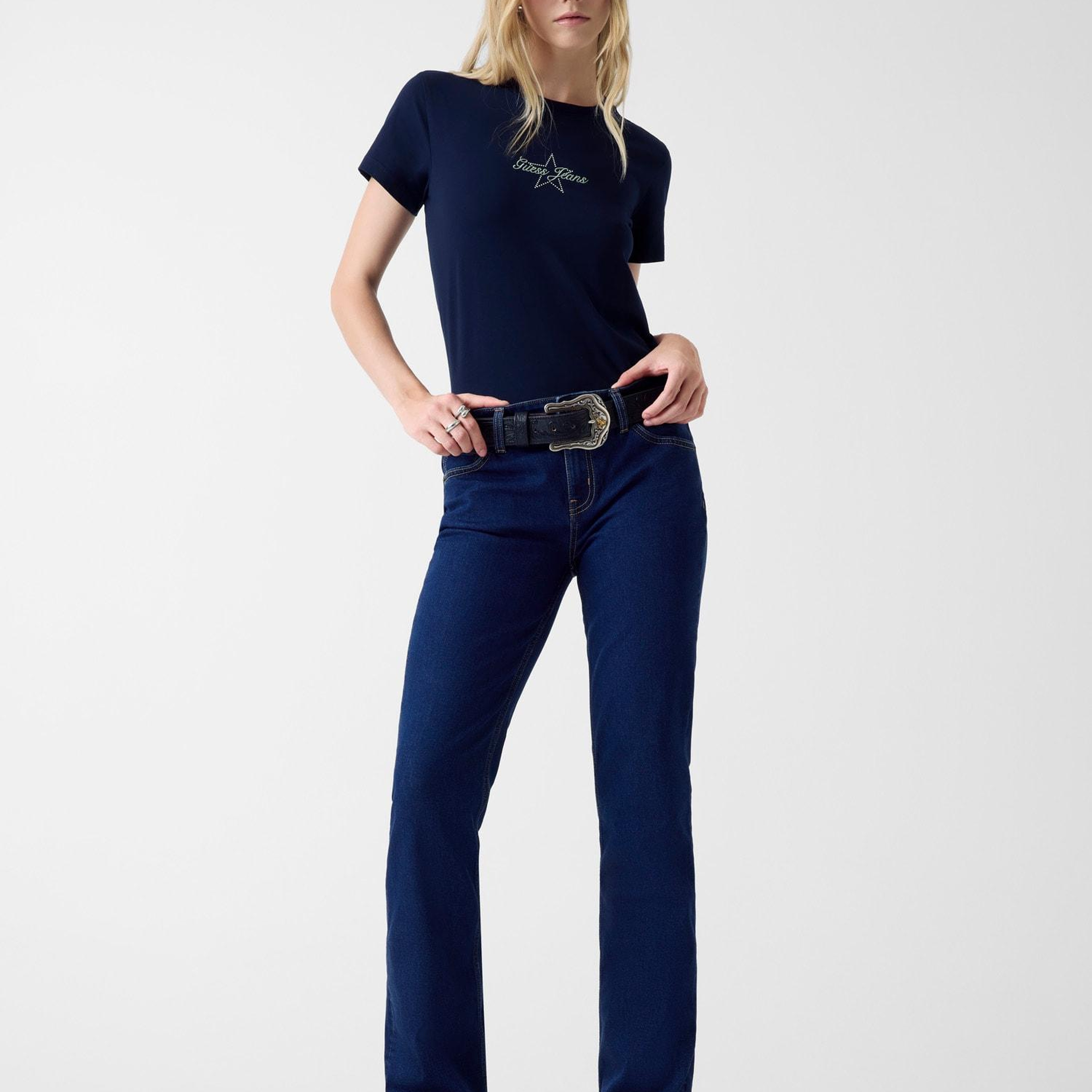 Guess Jeans Kadın Regular Fit T-Shirt