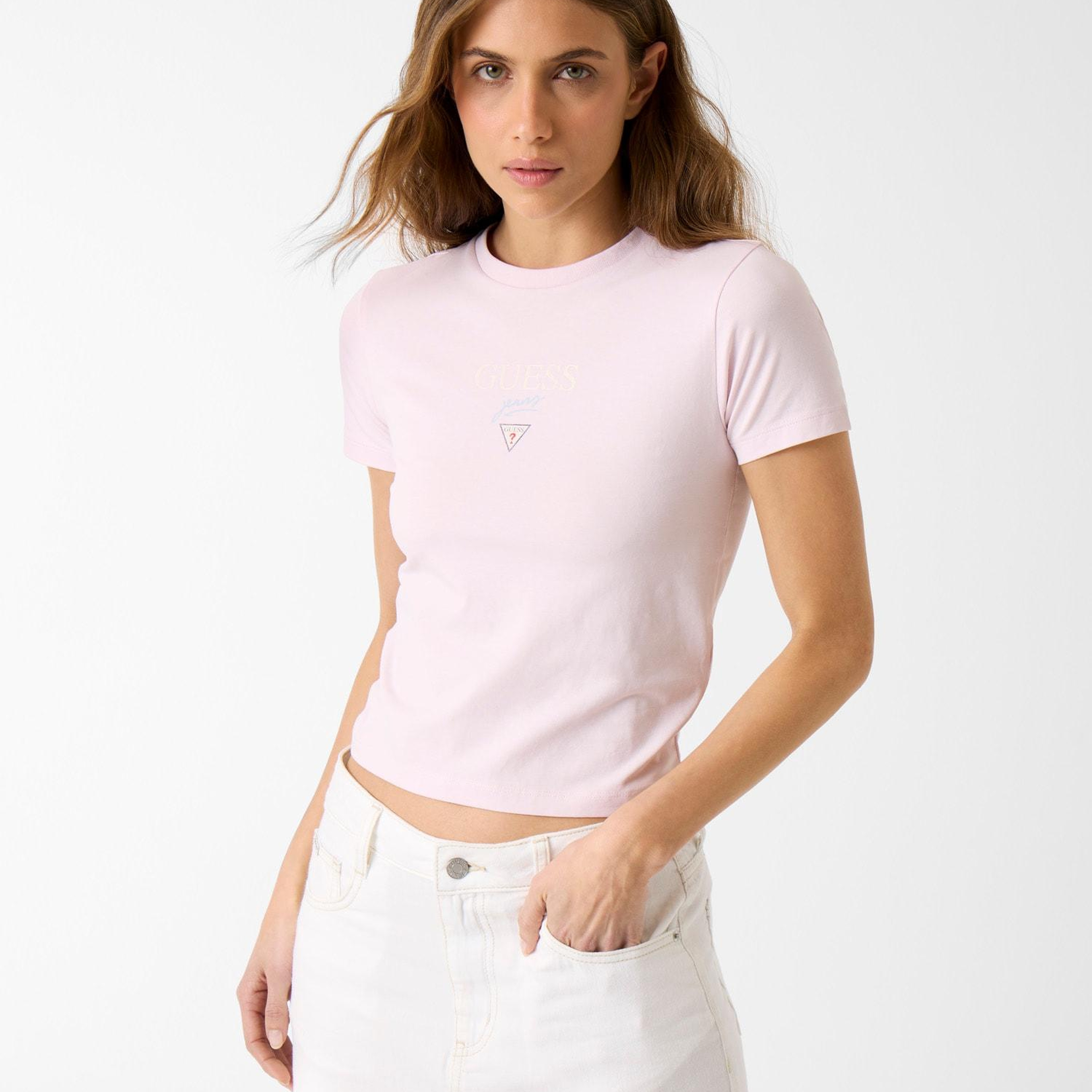 Guess Jeans Kadın Boxy Fit T-Shirt