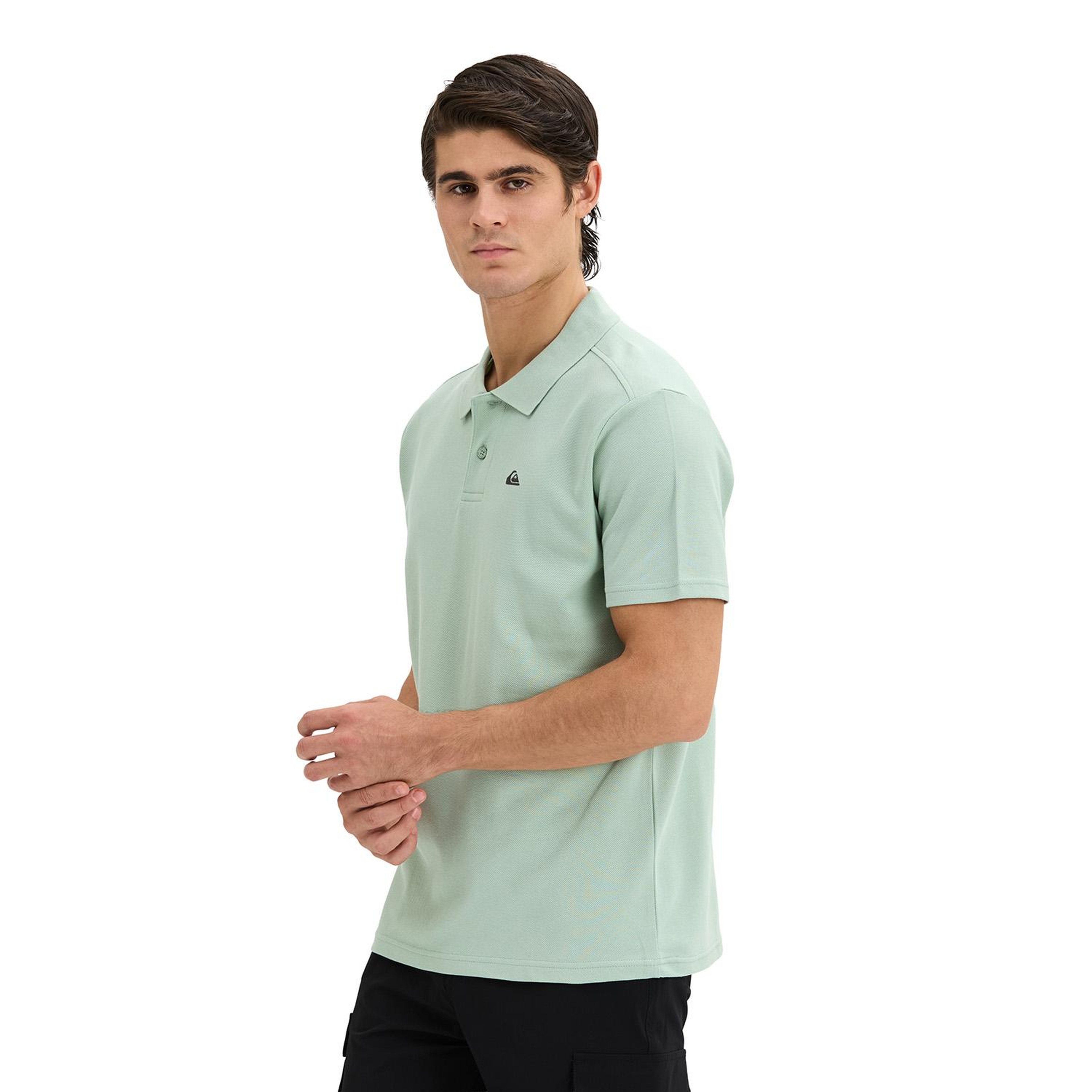 Quıksılver Pınnacle Polo Erkek Yeşil Polo T-Shirt