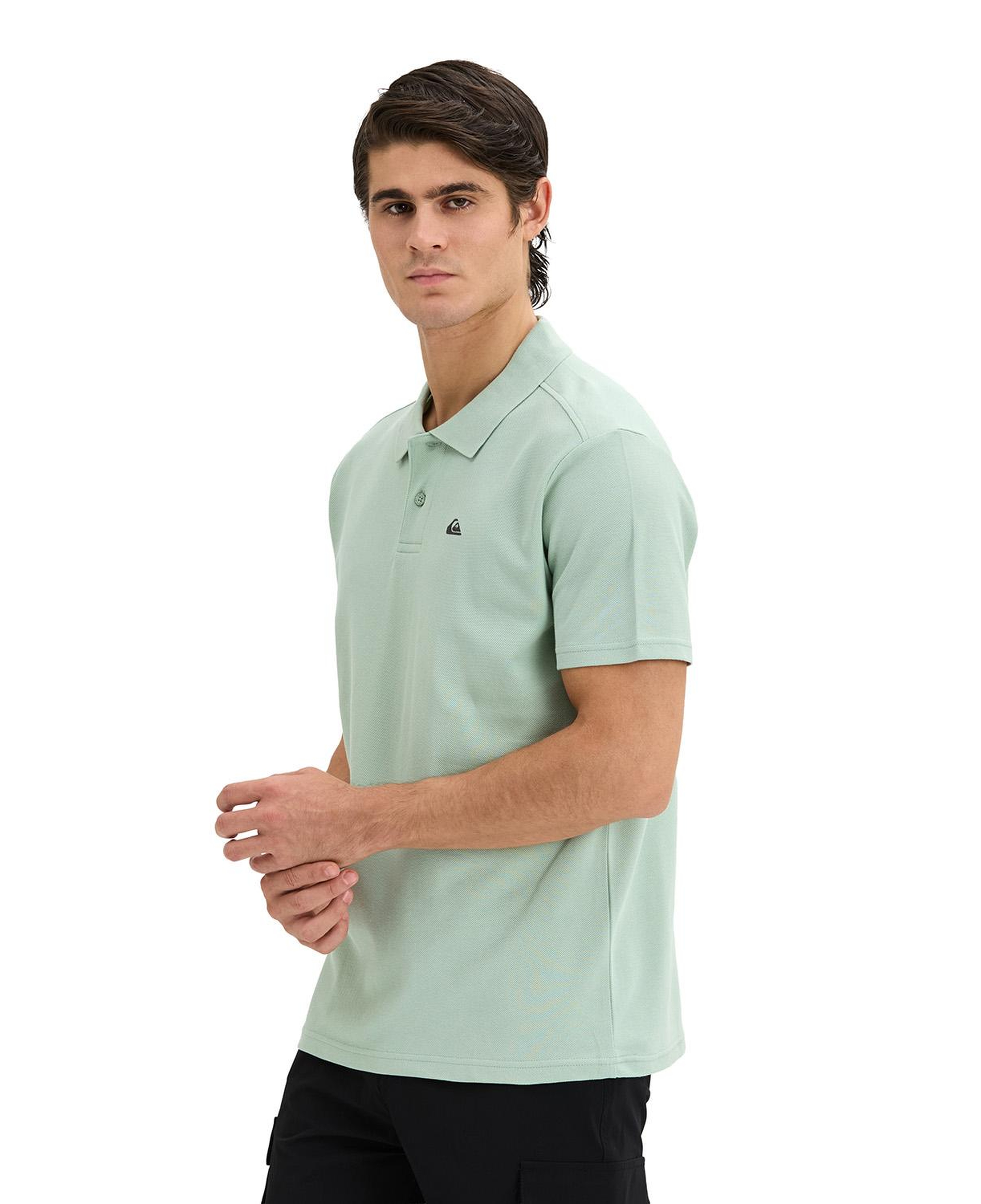 Quıksılver Pınnacle Polo Erkek Yeşil Polo T-Shirt