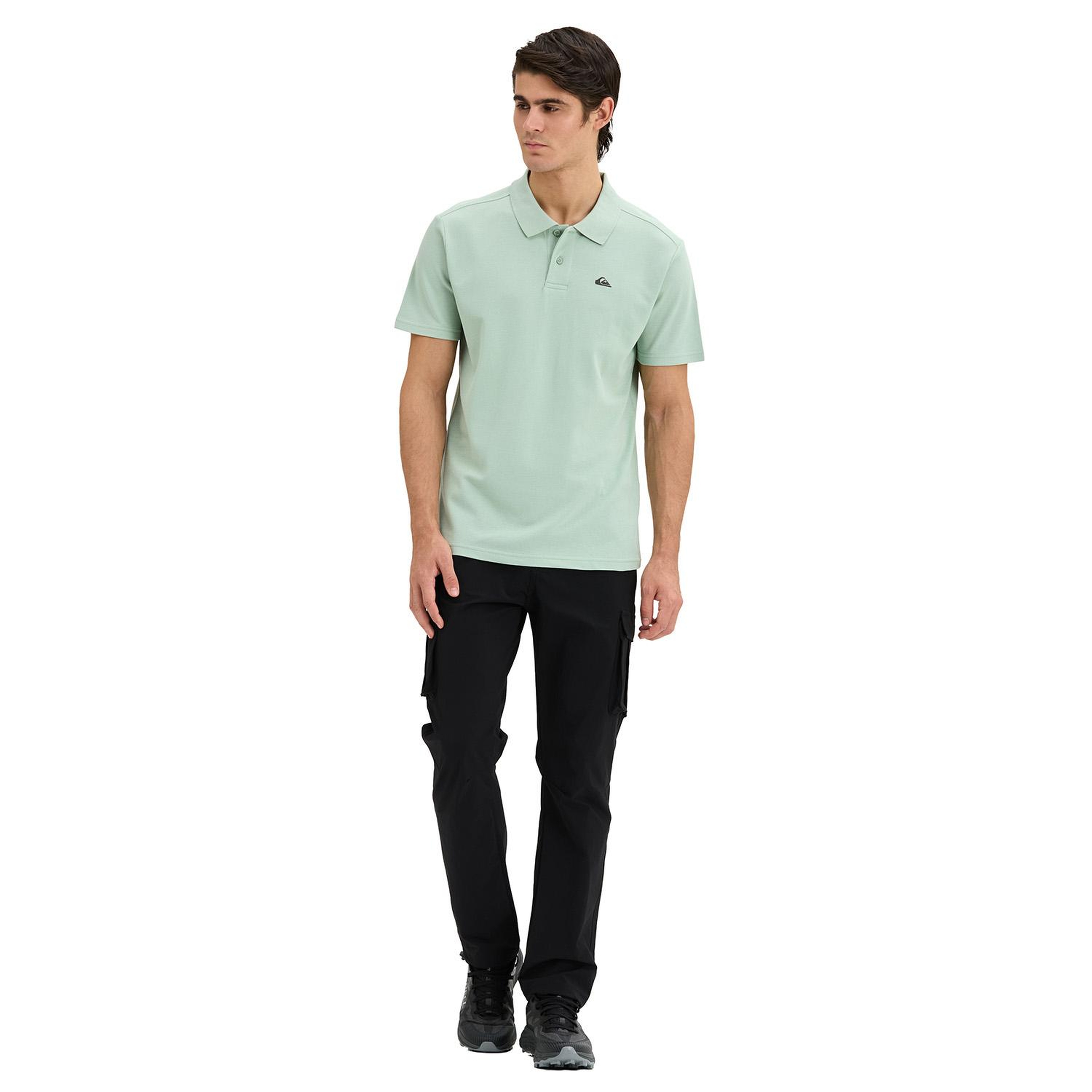 Quıksılver Pınnacle Polo Erkek Yeşil Polo T-Shirt