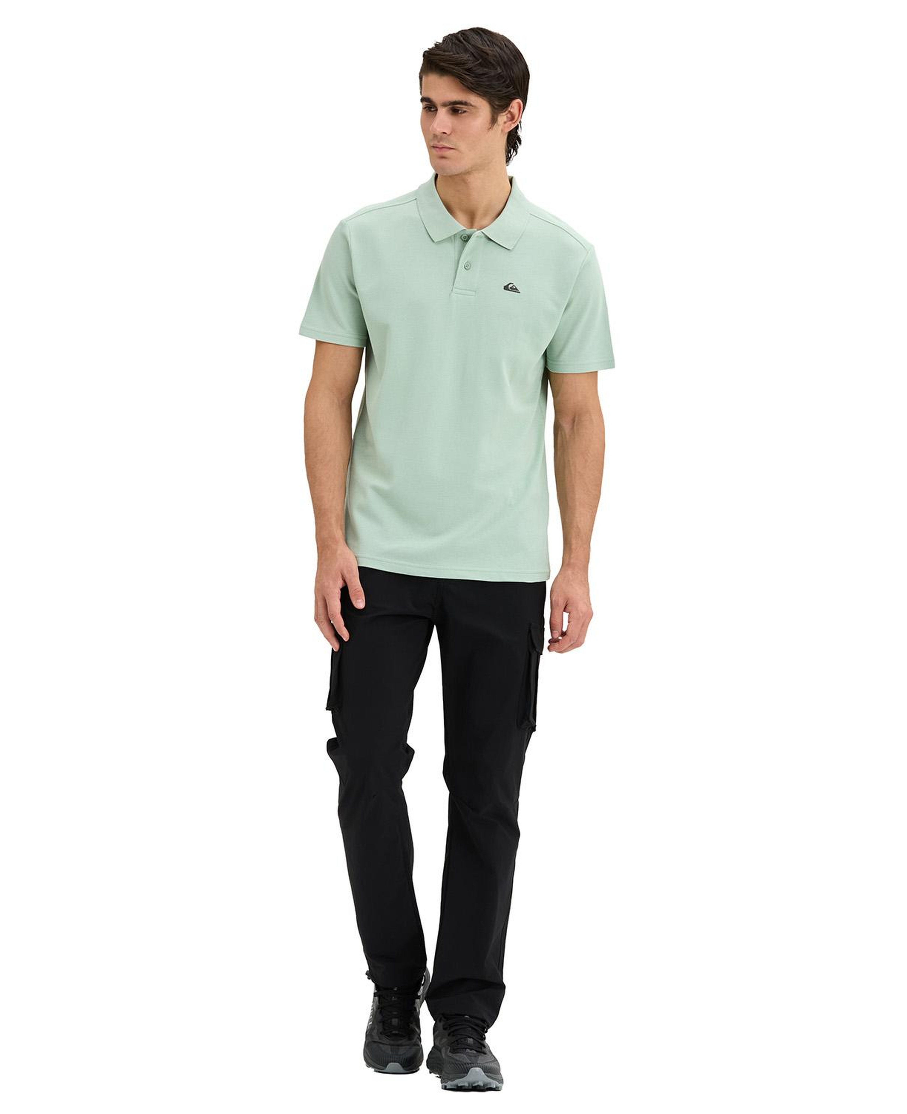 Quıksılver Pınnacle Polo Erkek Yeşil Polo T-Shirt