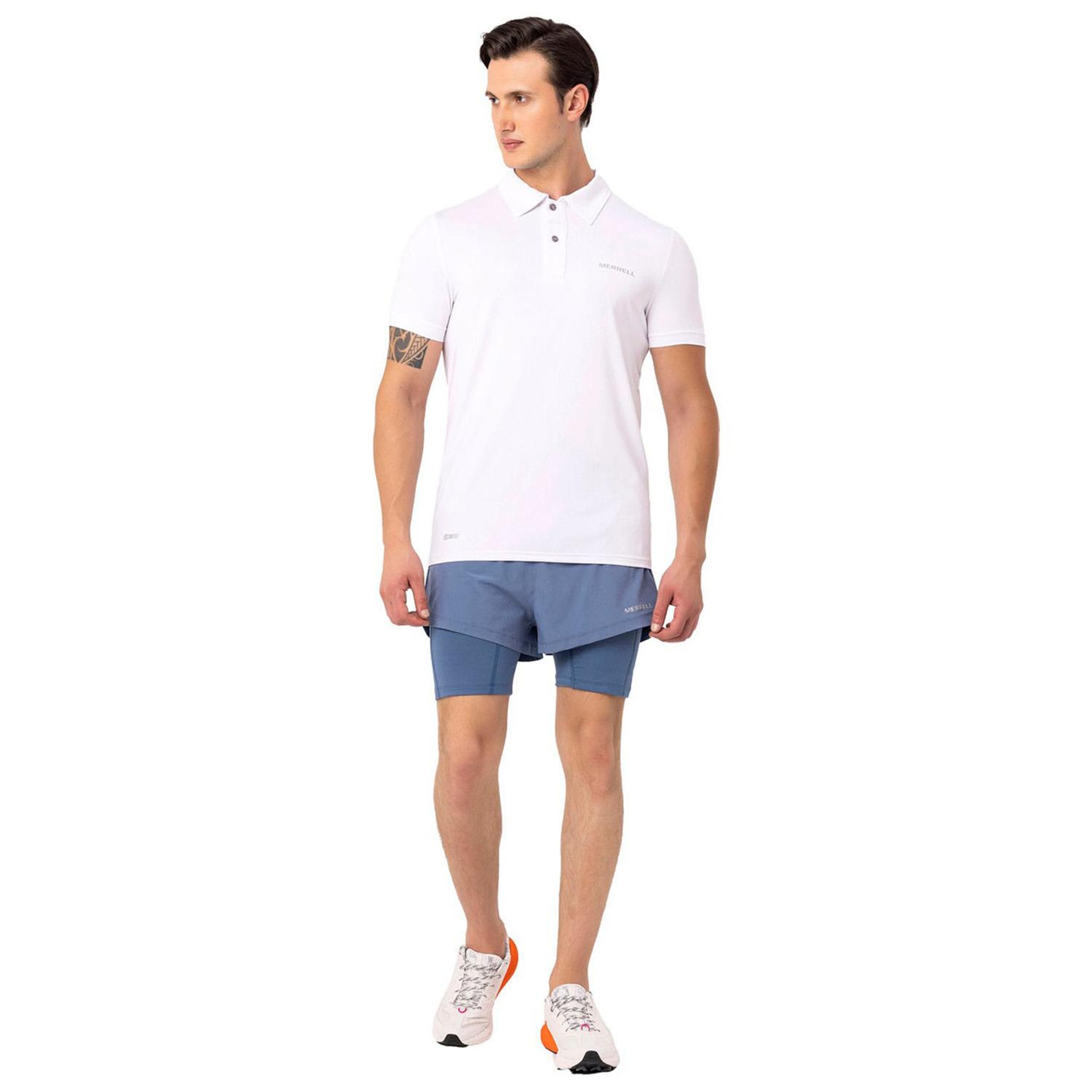 Merrell Pace Erkek Beyaz Polo Tişört