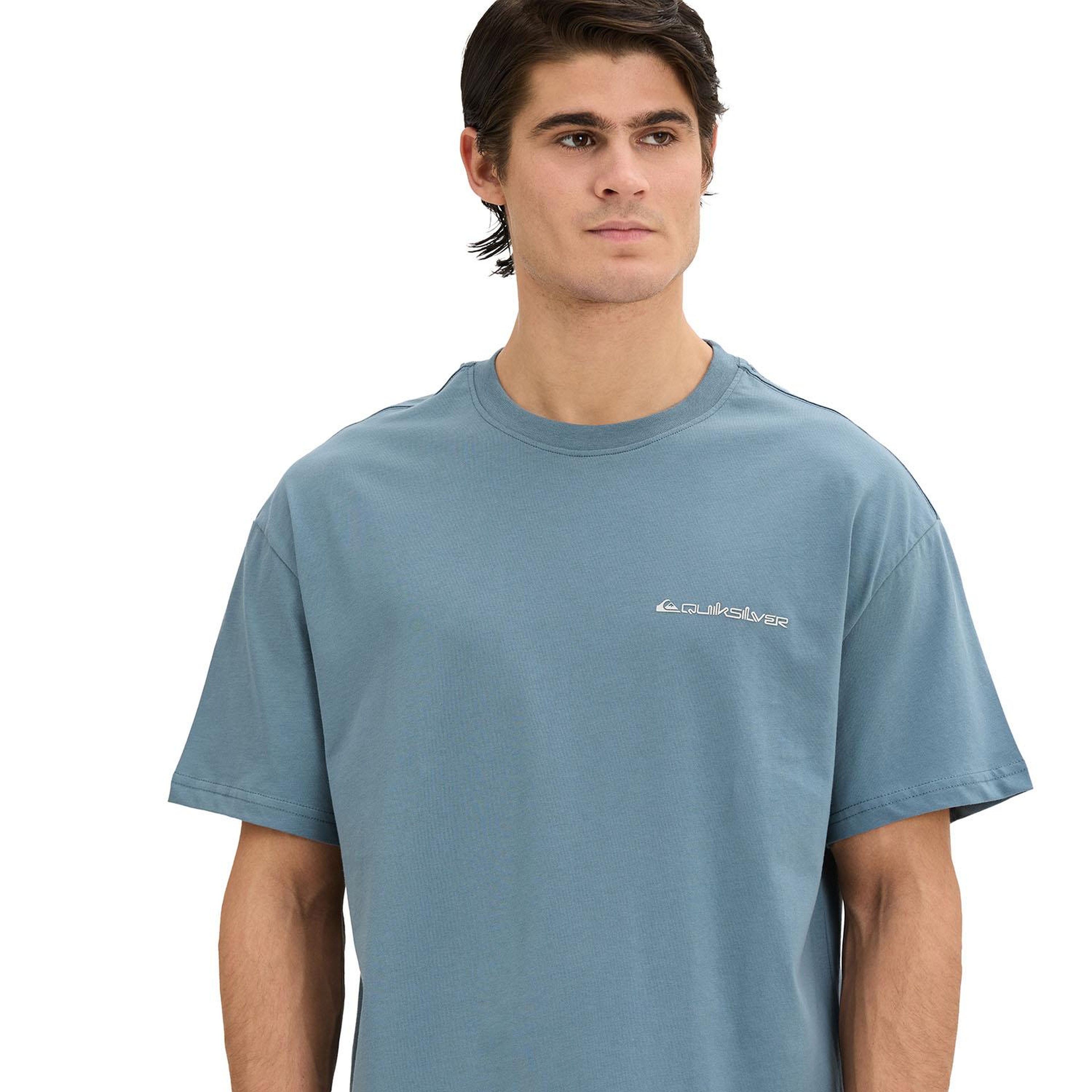 Quıksılver Touchdown Tee Erkek Mavi T-Shirt