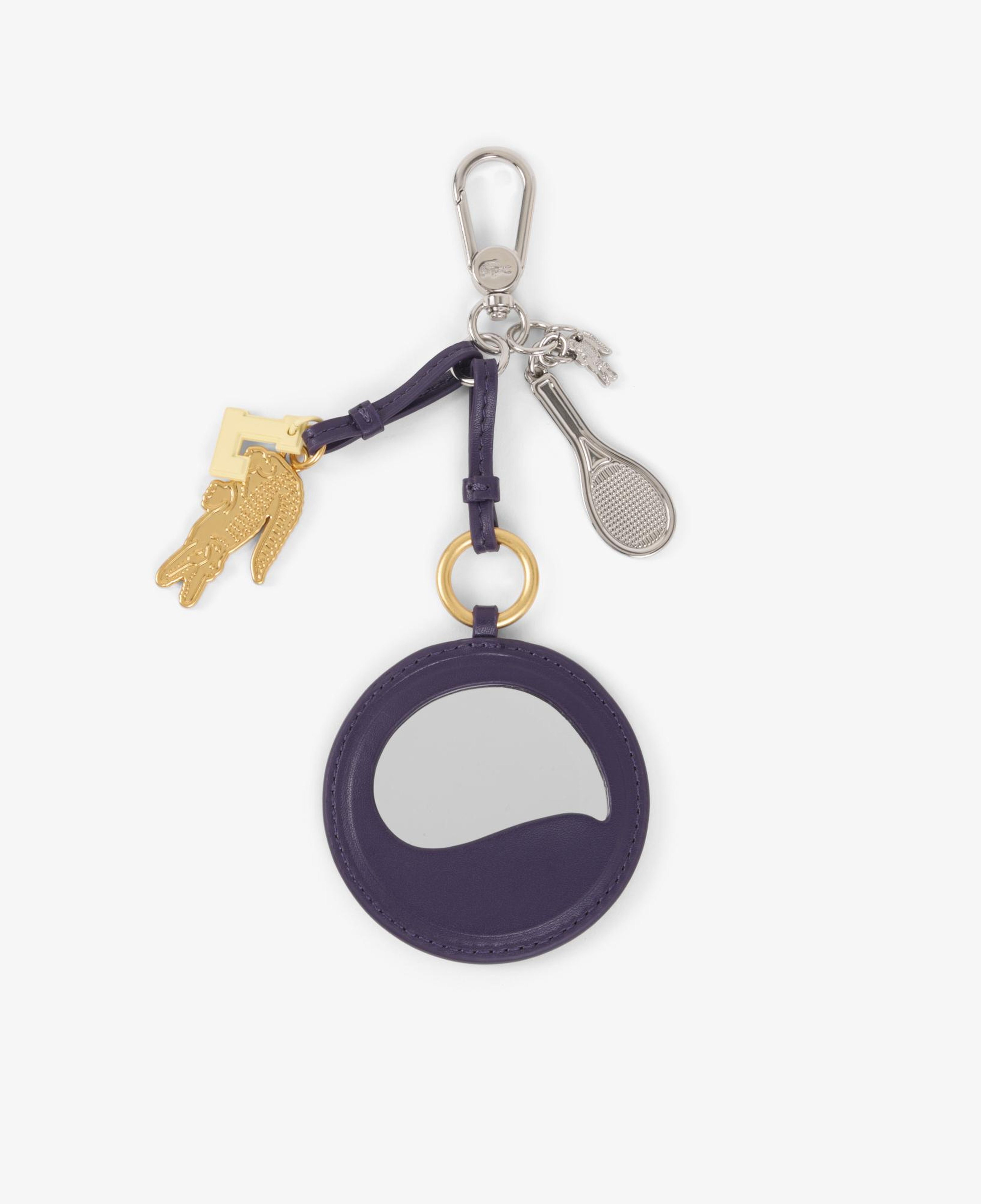 L Charms Kadın Mor Anahtarlık
