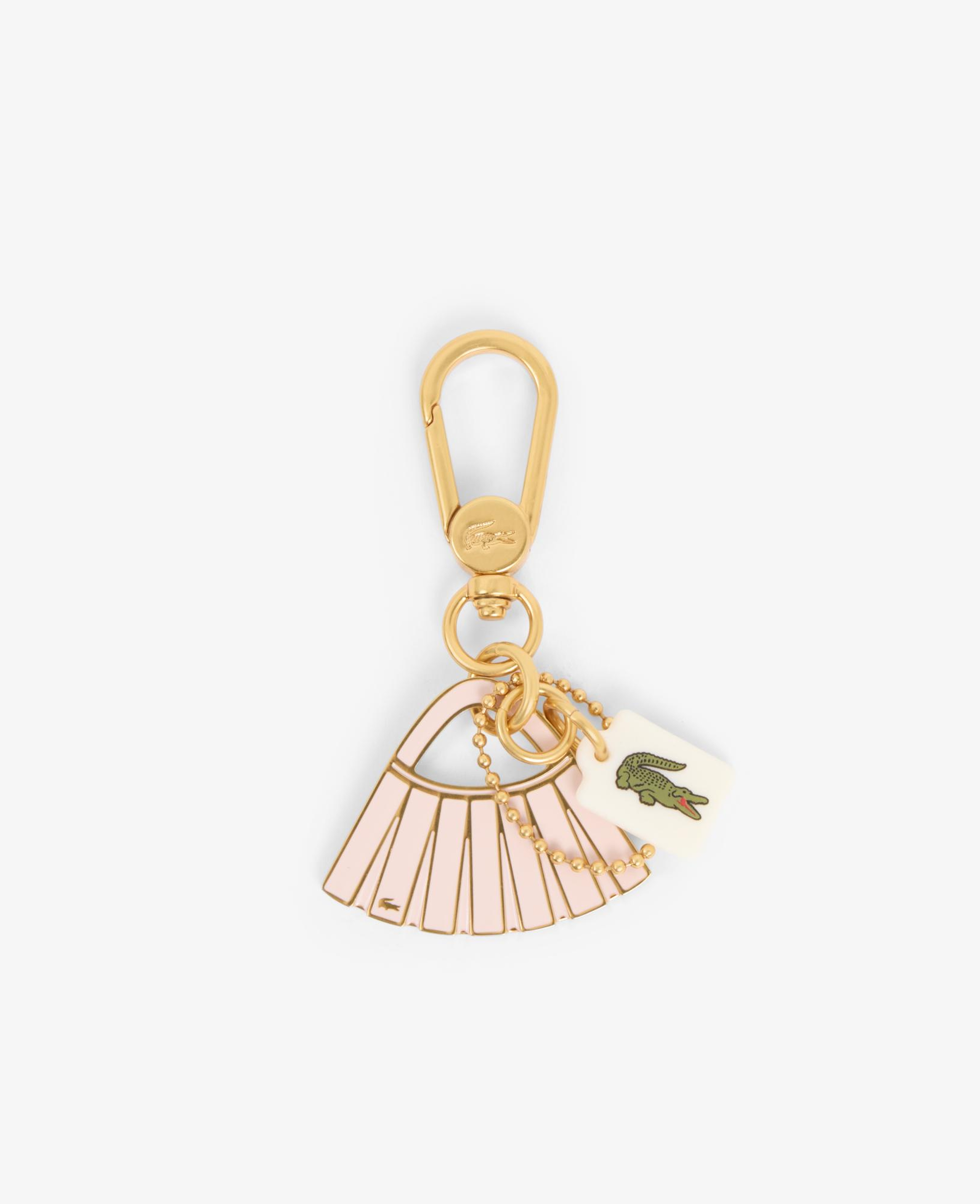 L Charms Unisex Pembe Anahtarlık