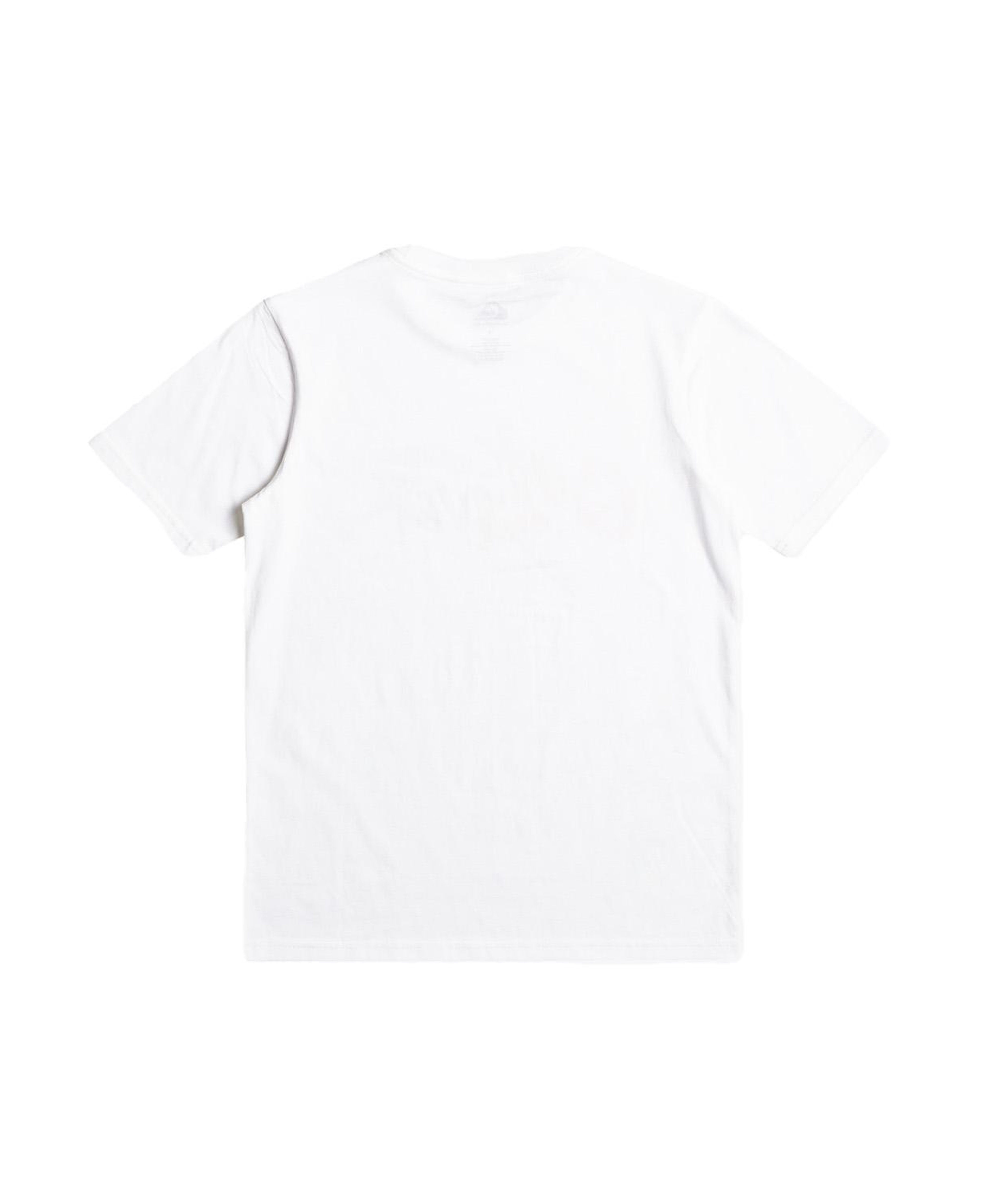 Quiksilver Signaturemove B Erkek Çocuk Beyaz Tişört
