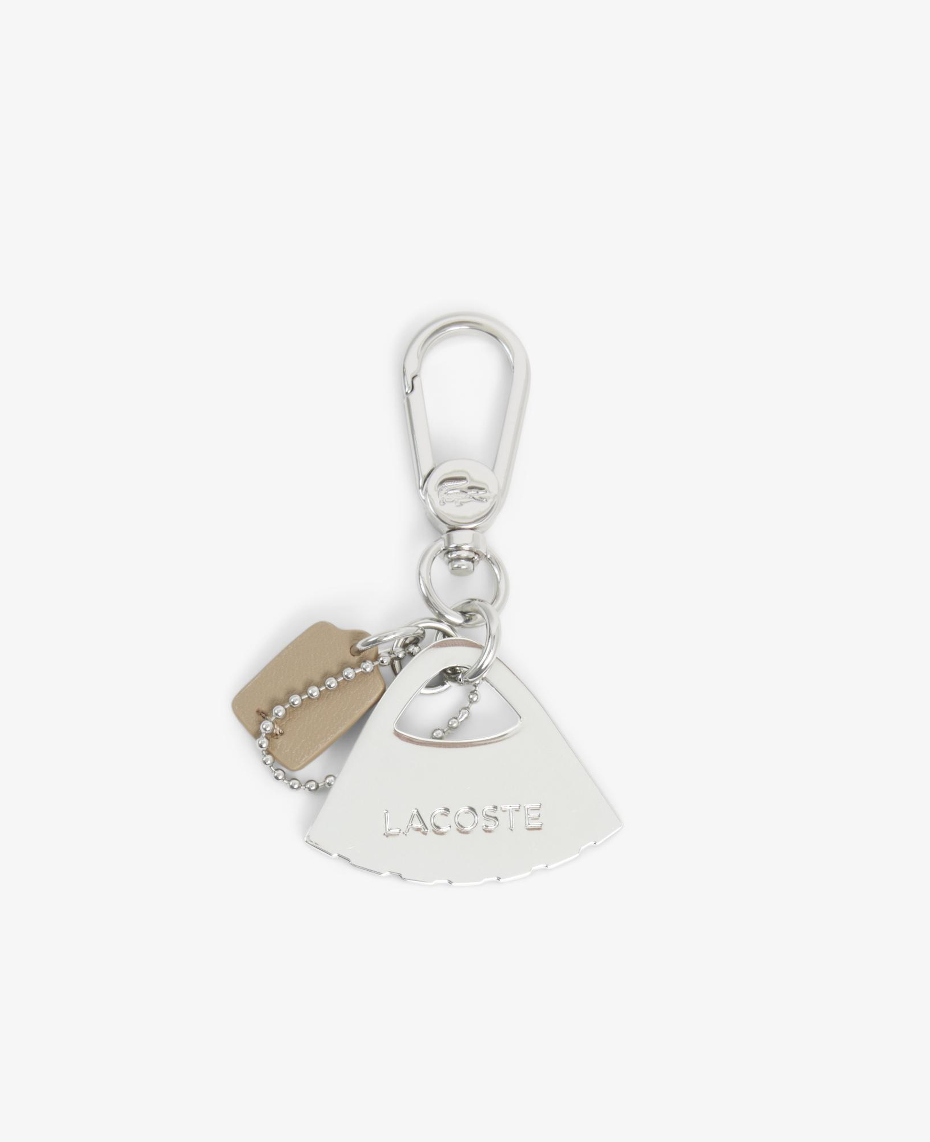 L Charms Unisex Beyaz Anahtarlık