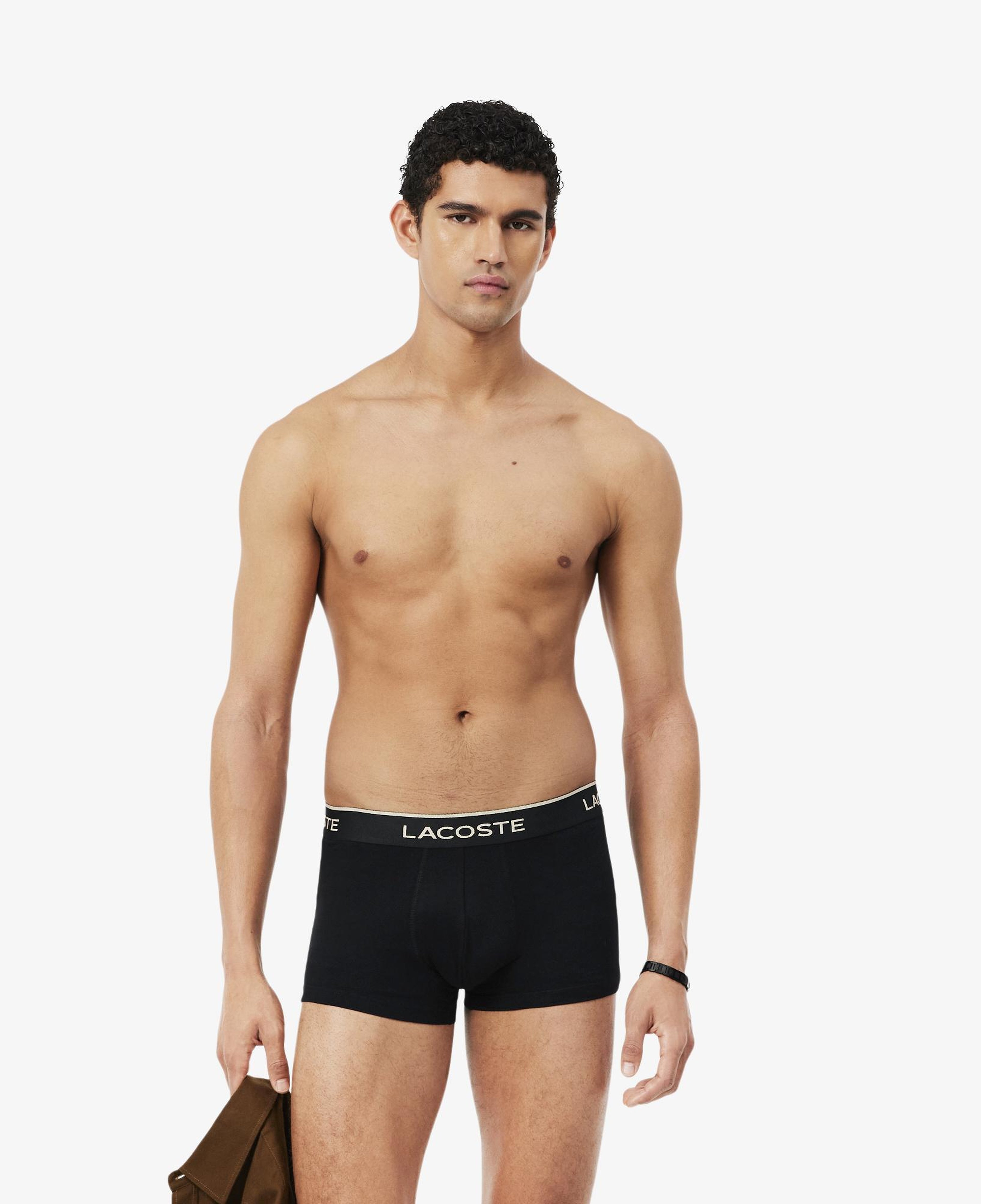 Erkek 3'lü Siyah Boxer