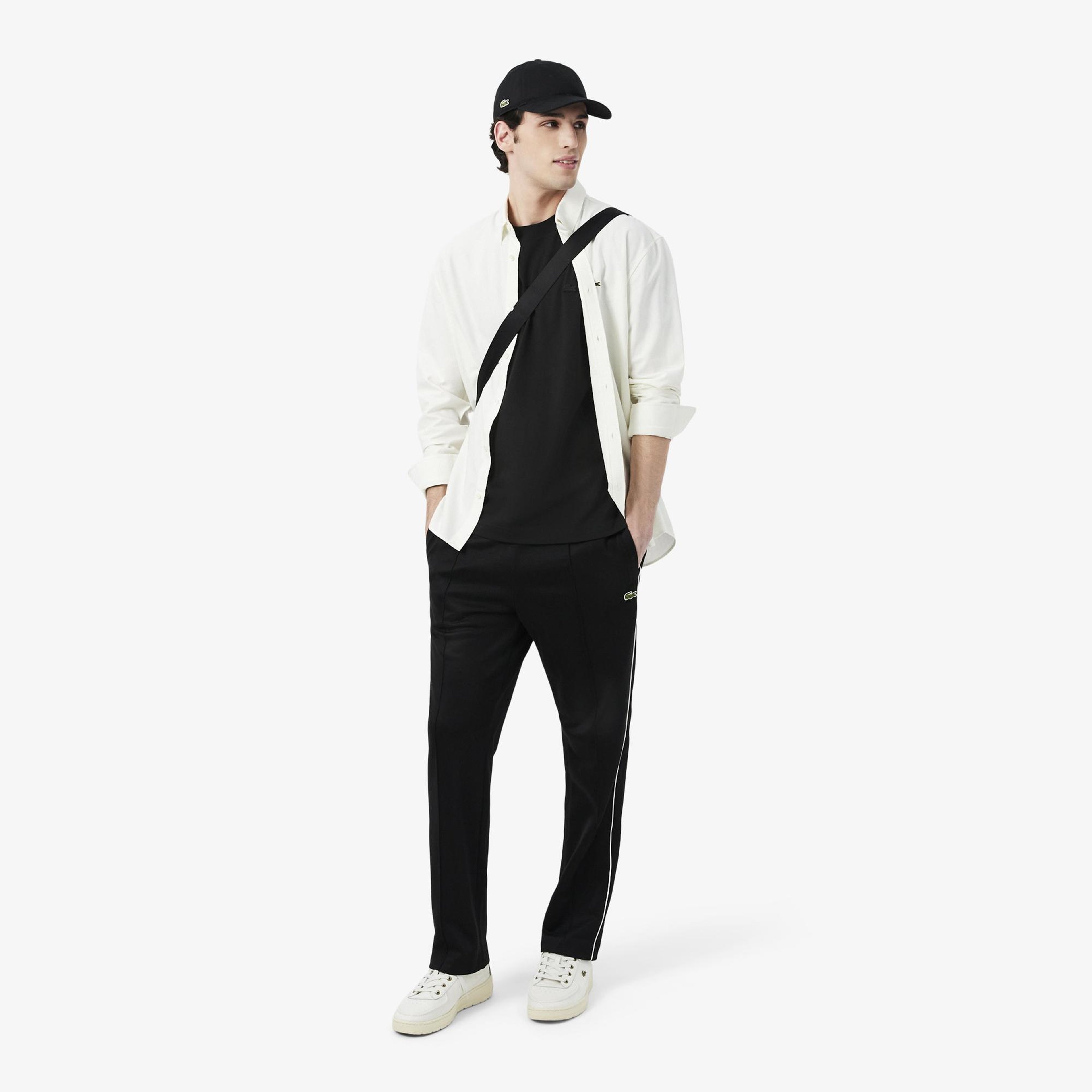 Erkek Classic Fit Bisiklet Yaka Siyah T-Shirt