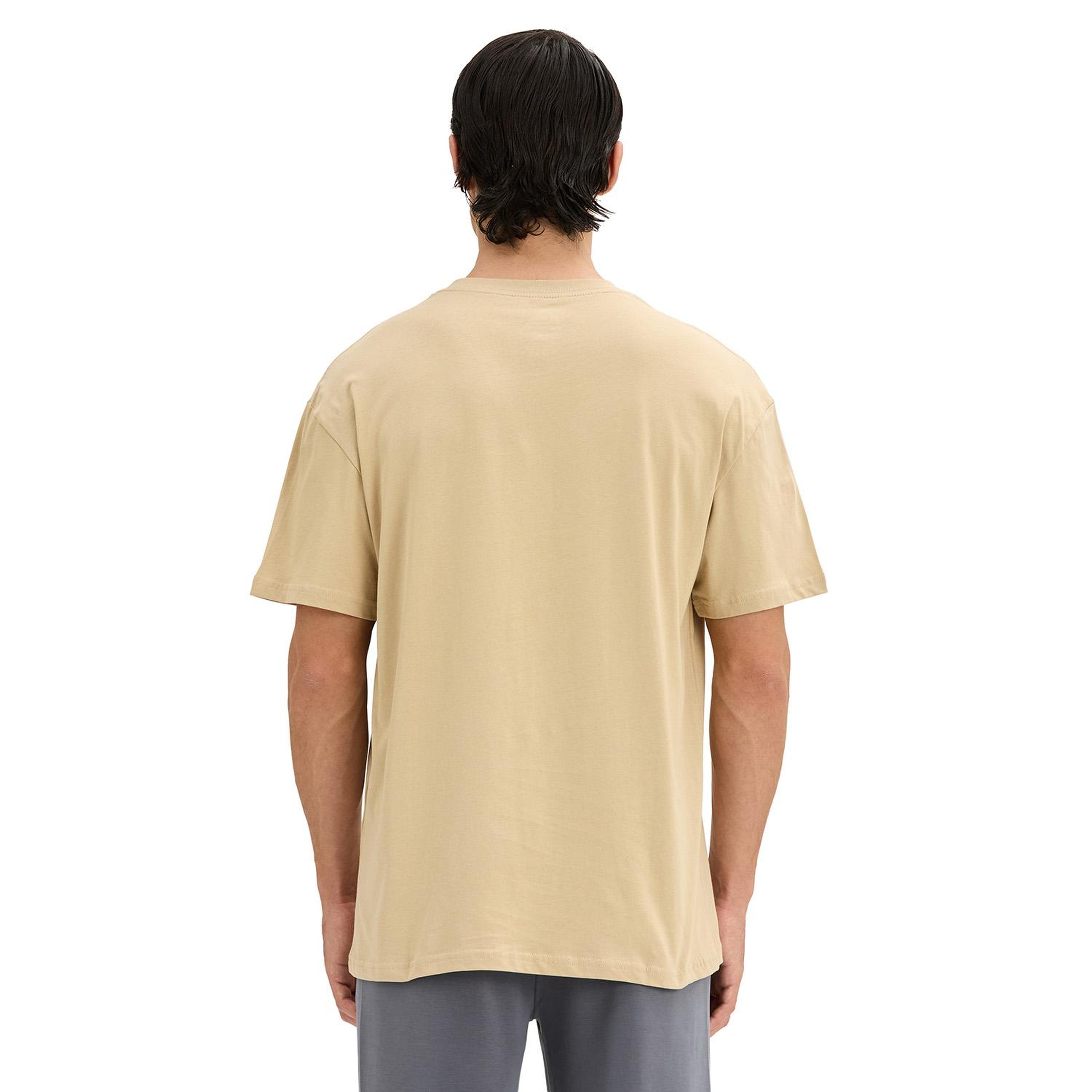 Quıksılver Touchdown Tee Erkek Bej T-Shirt