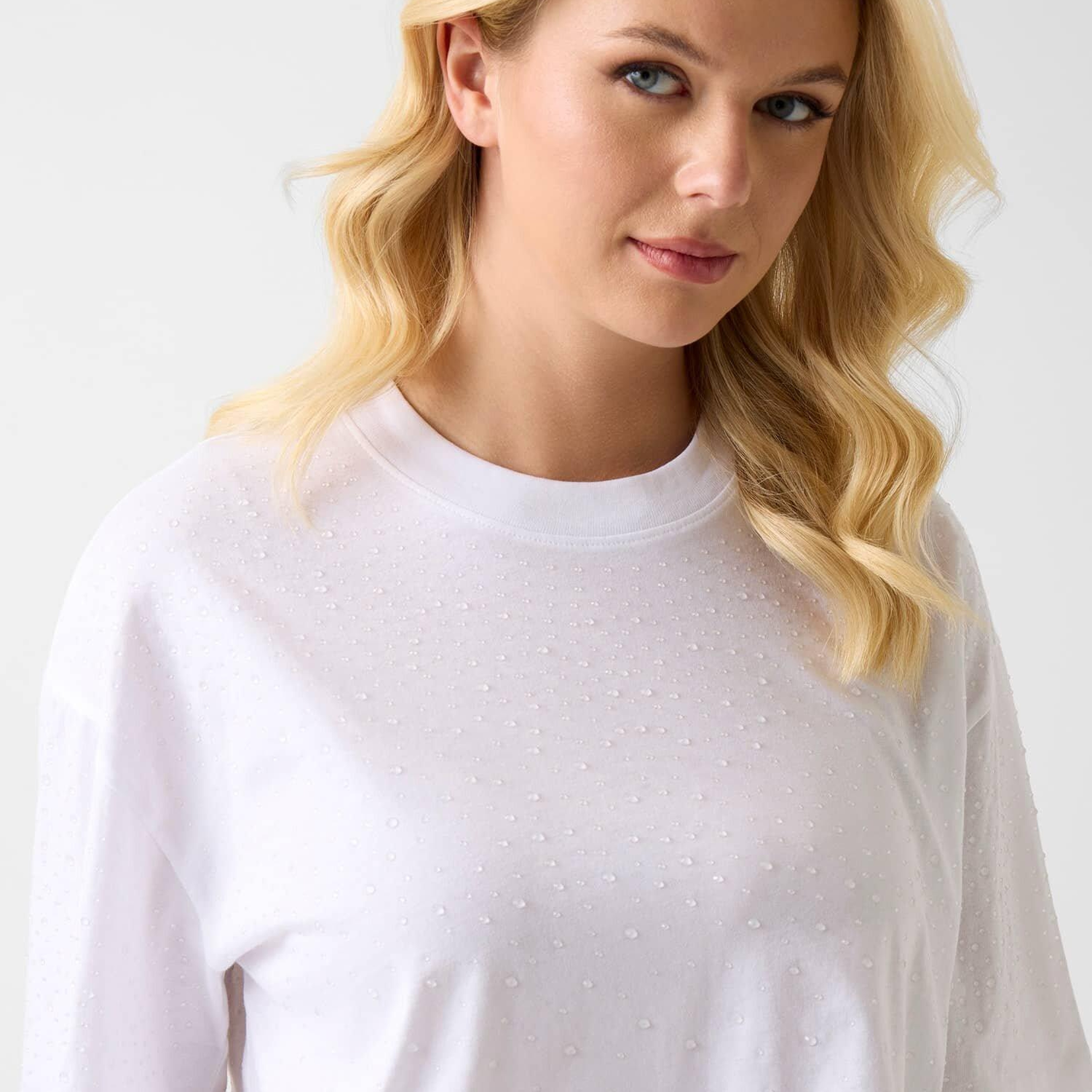 Jersey Kadın Boxy Fit T-Shirt