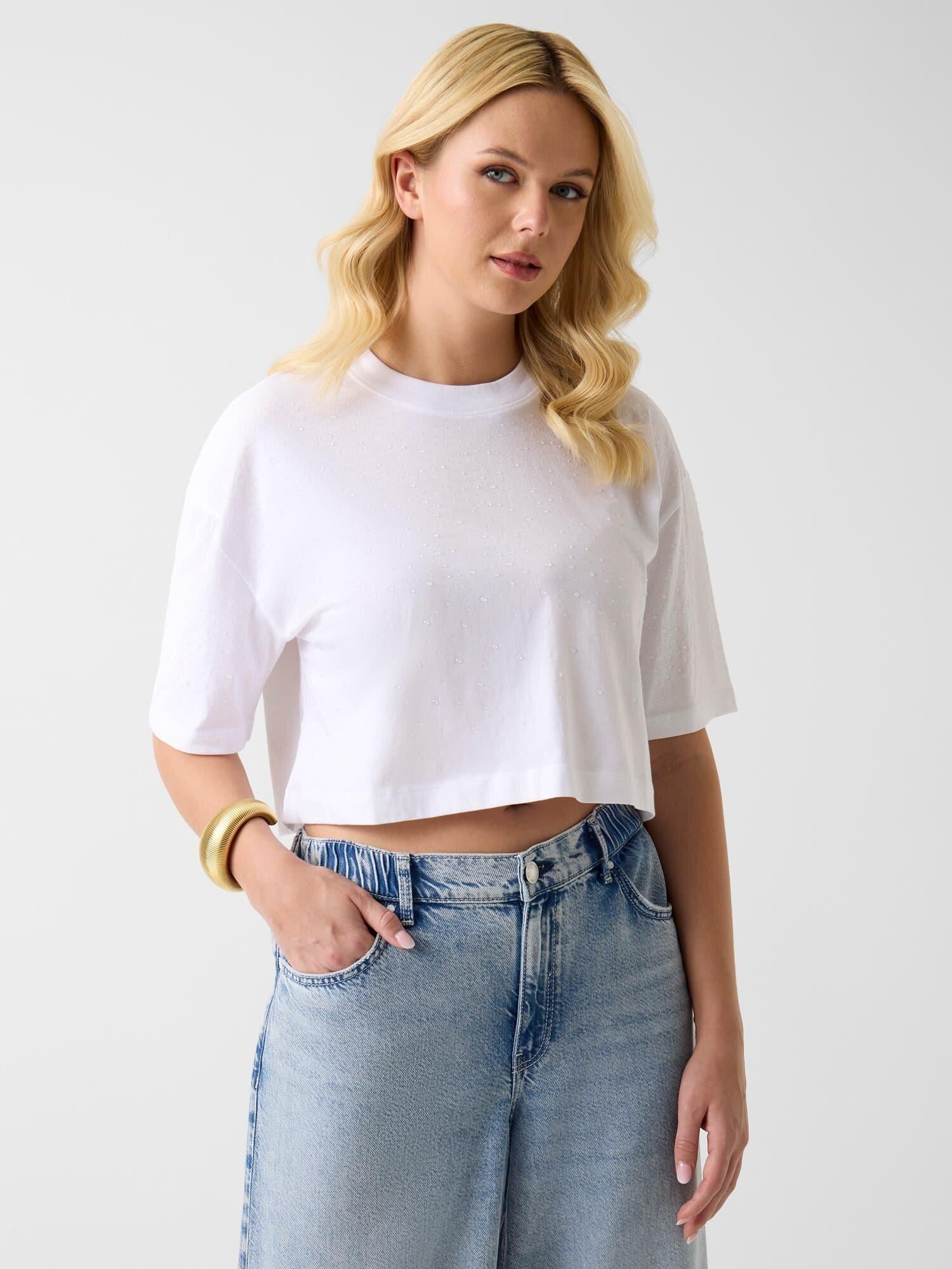 Jersey Kadın Boxy Fit T-Shirt