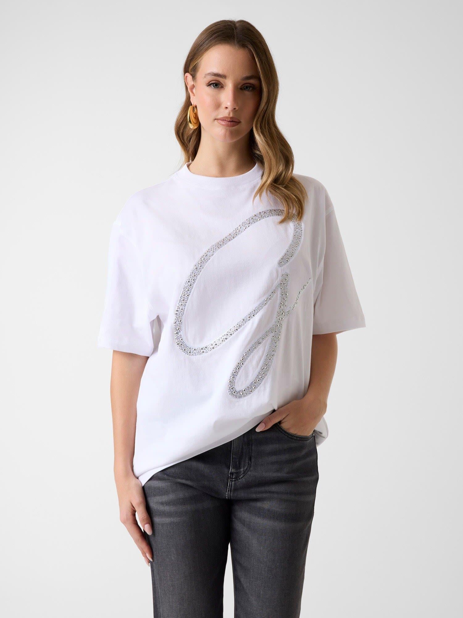 Jersey Kadın Oversize Fit T-Shirt
