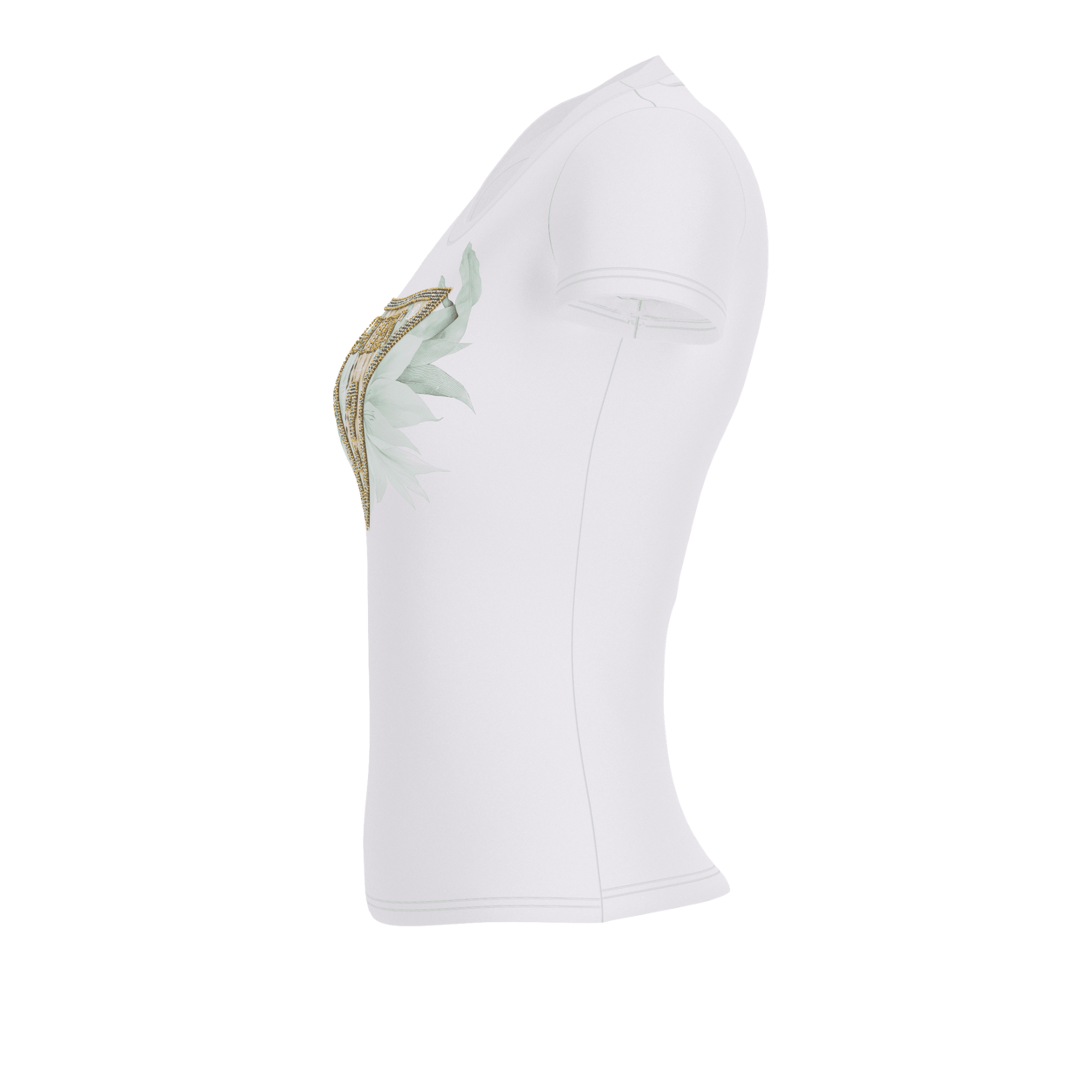 Jersey Kadın Slim Fit T-Shirt