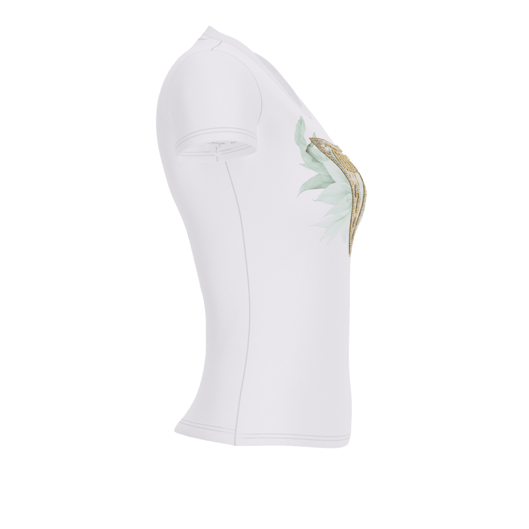 Jersey Kadın Slim Fit T-Shirt