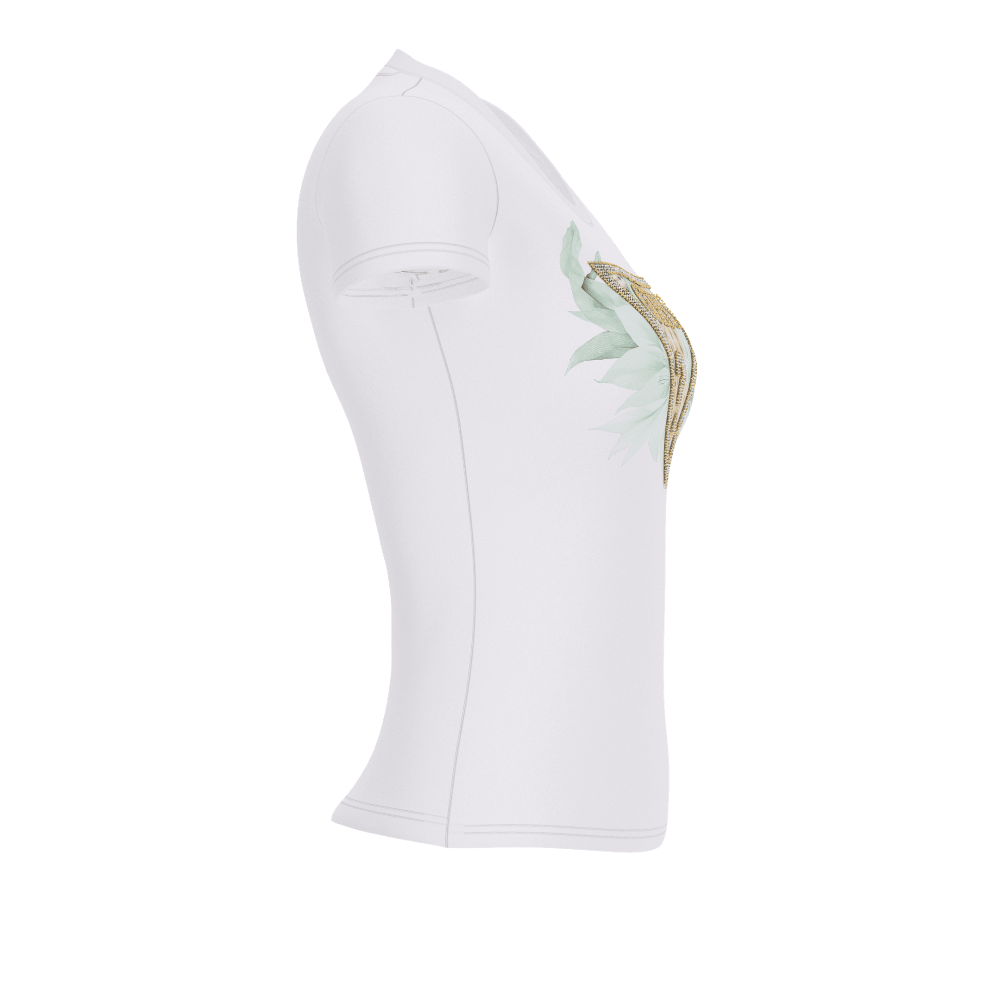 Jersey Kadın Slim Fit T-Shirt