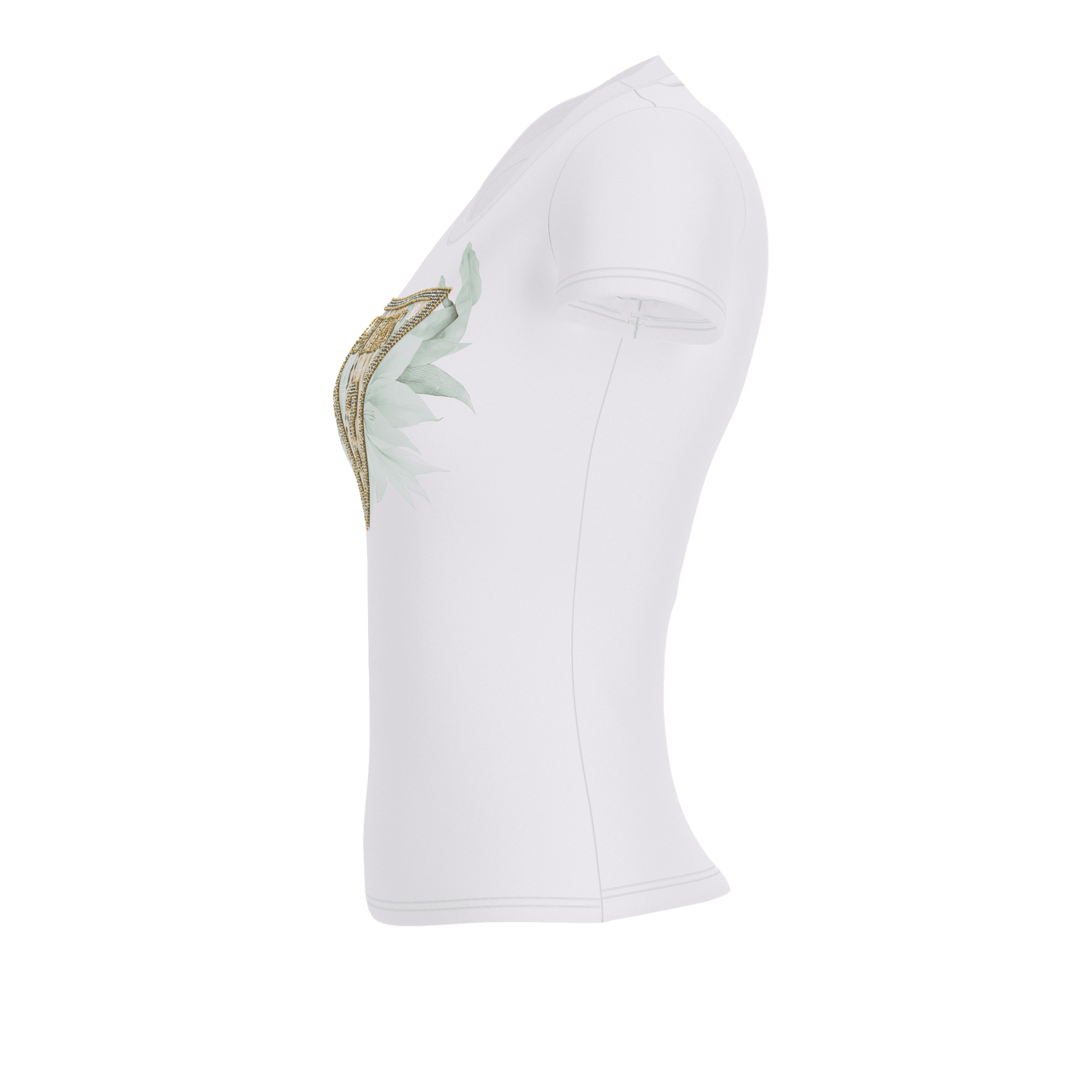 Jersey Kadın Slim Fit T-Shirt