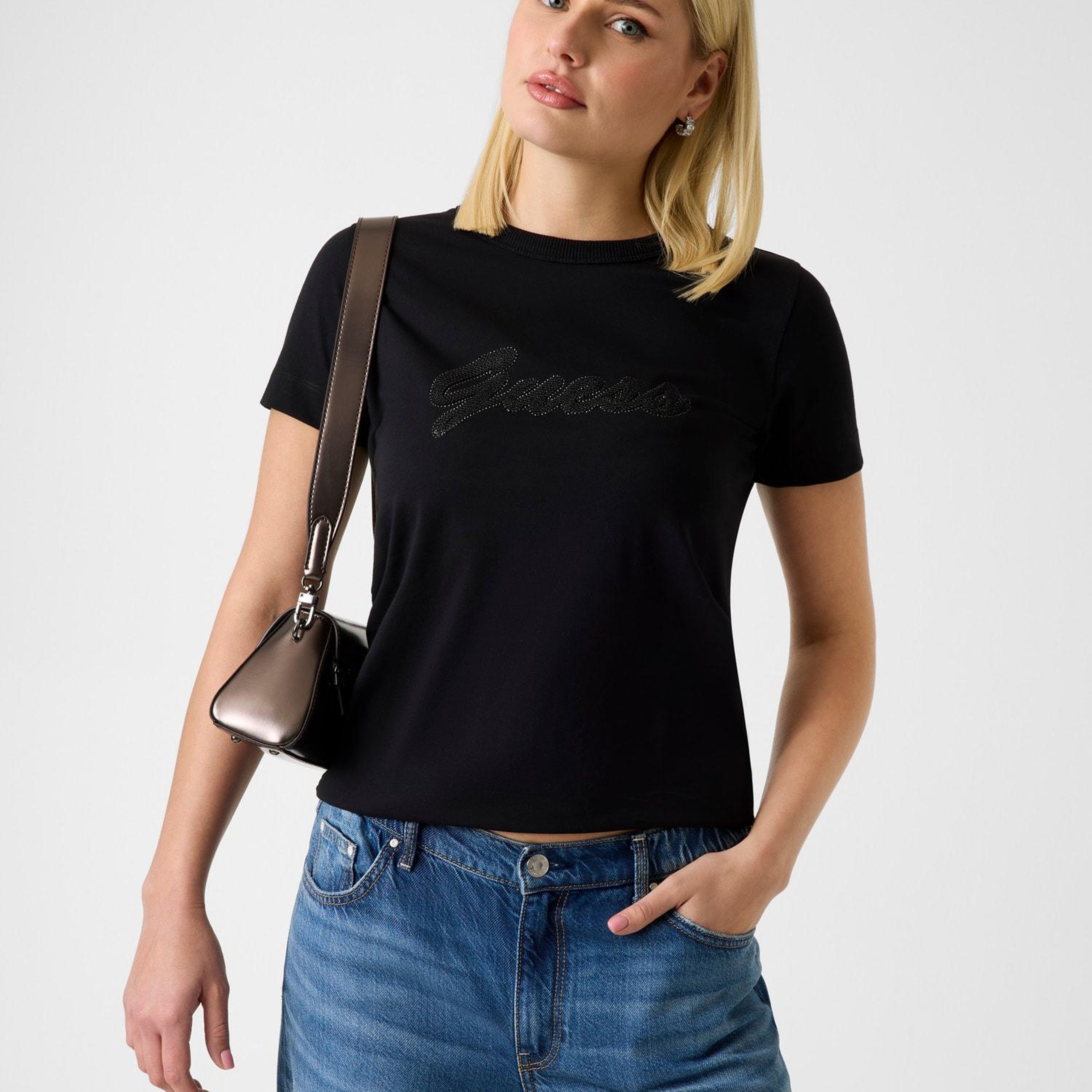 Jersey Kadın Boxy Fit T-Shirt