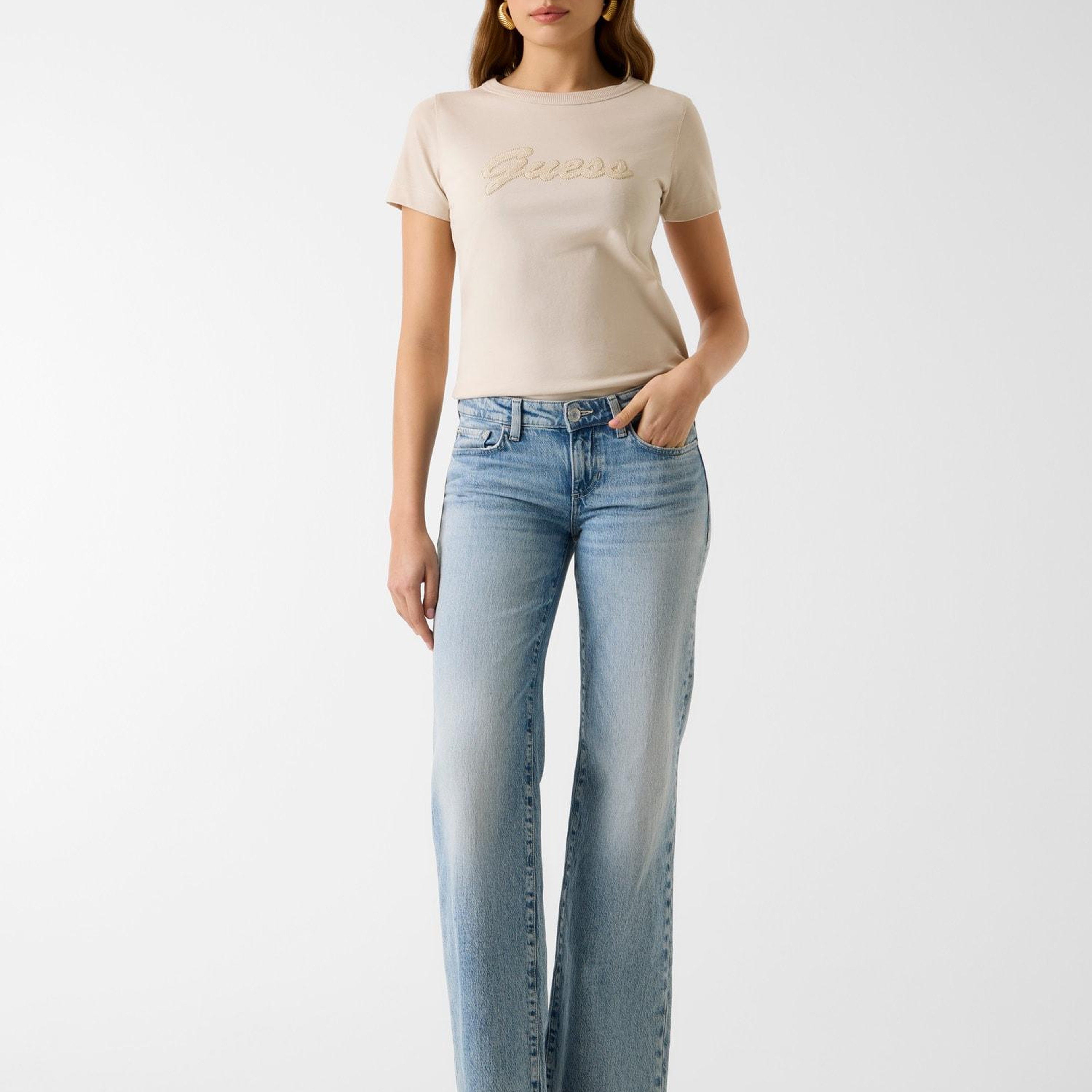 Jersey Kadın Boxy Fit T-Shirt
