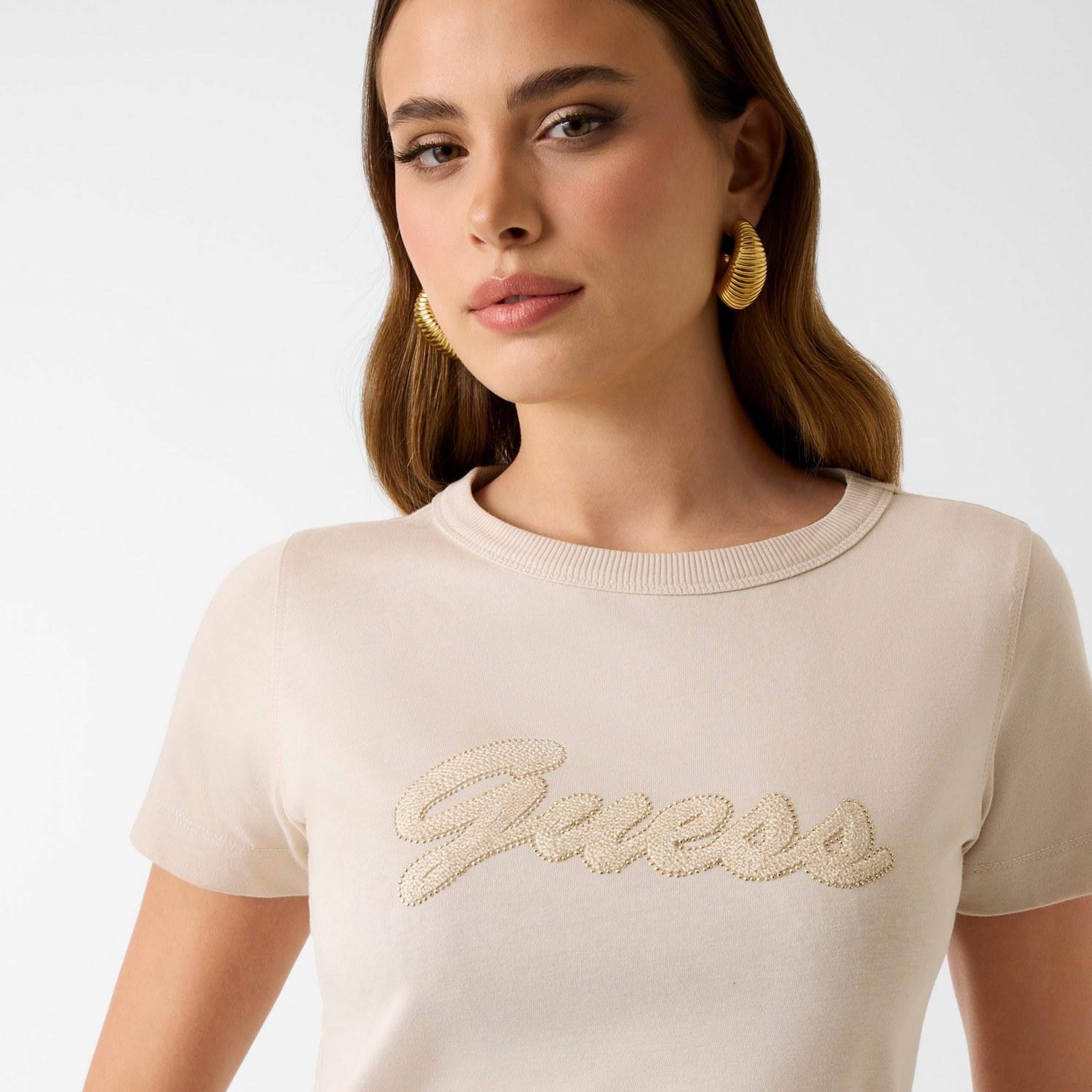 Jersey Kadın Boxy Fit T-Shirt