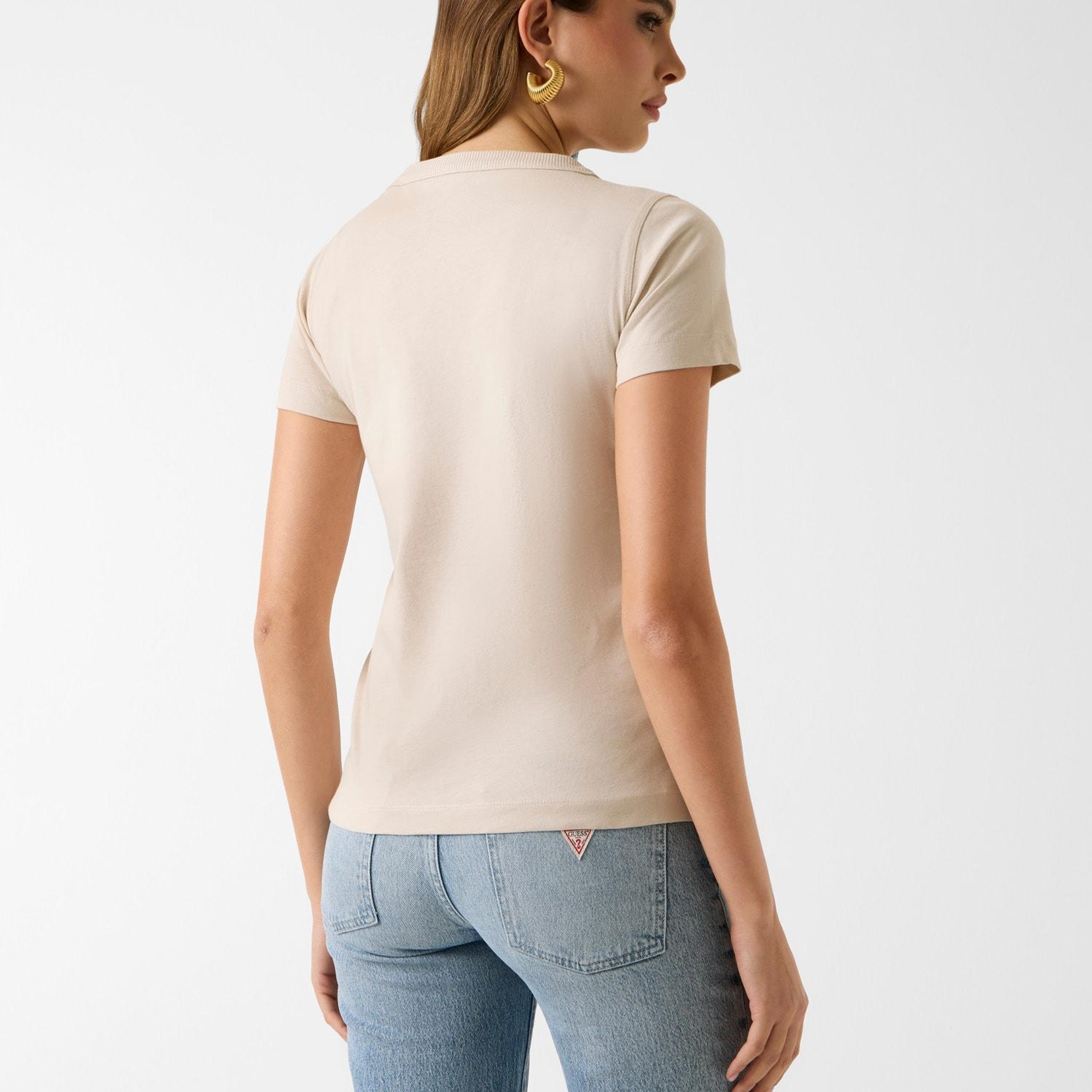 Jersey Kadın Boxy Fit T-Shirt