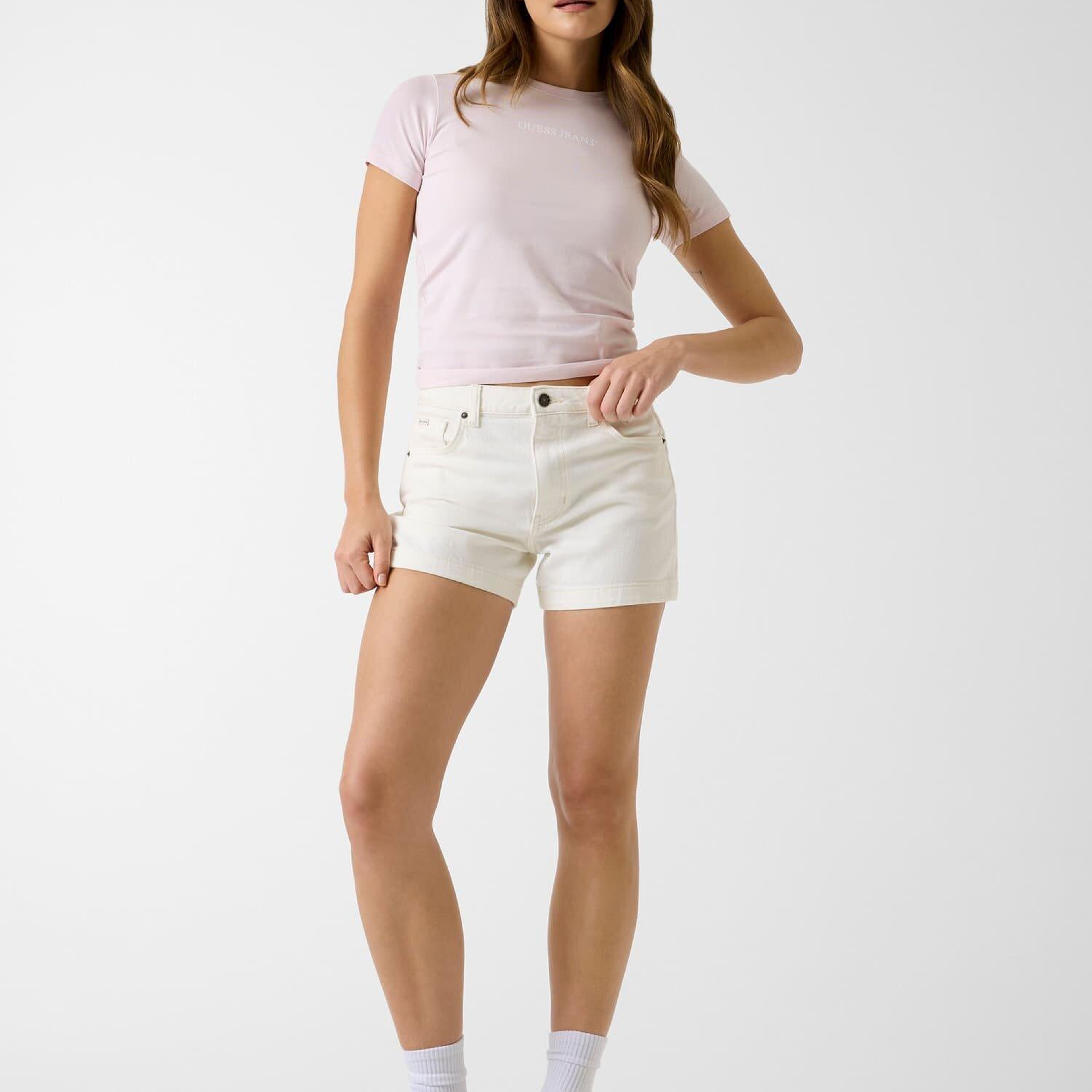 Guess Jeans Kadın Slim Fit T-Shirt