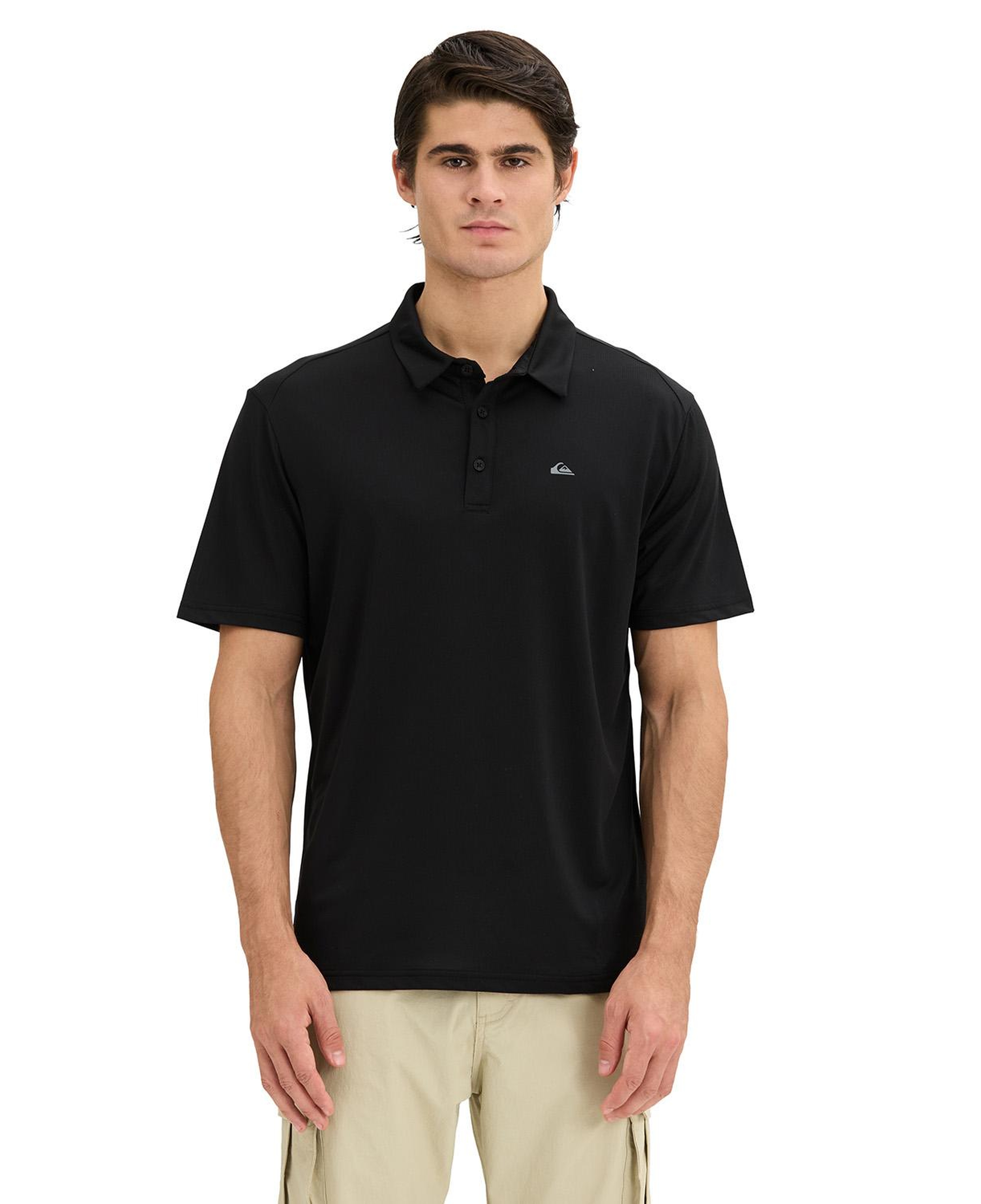 Quıksılver Prowess Polo Erkek Siyah Polo T-Shirt