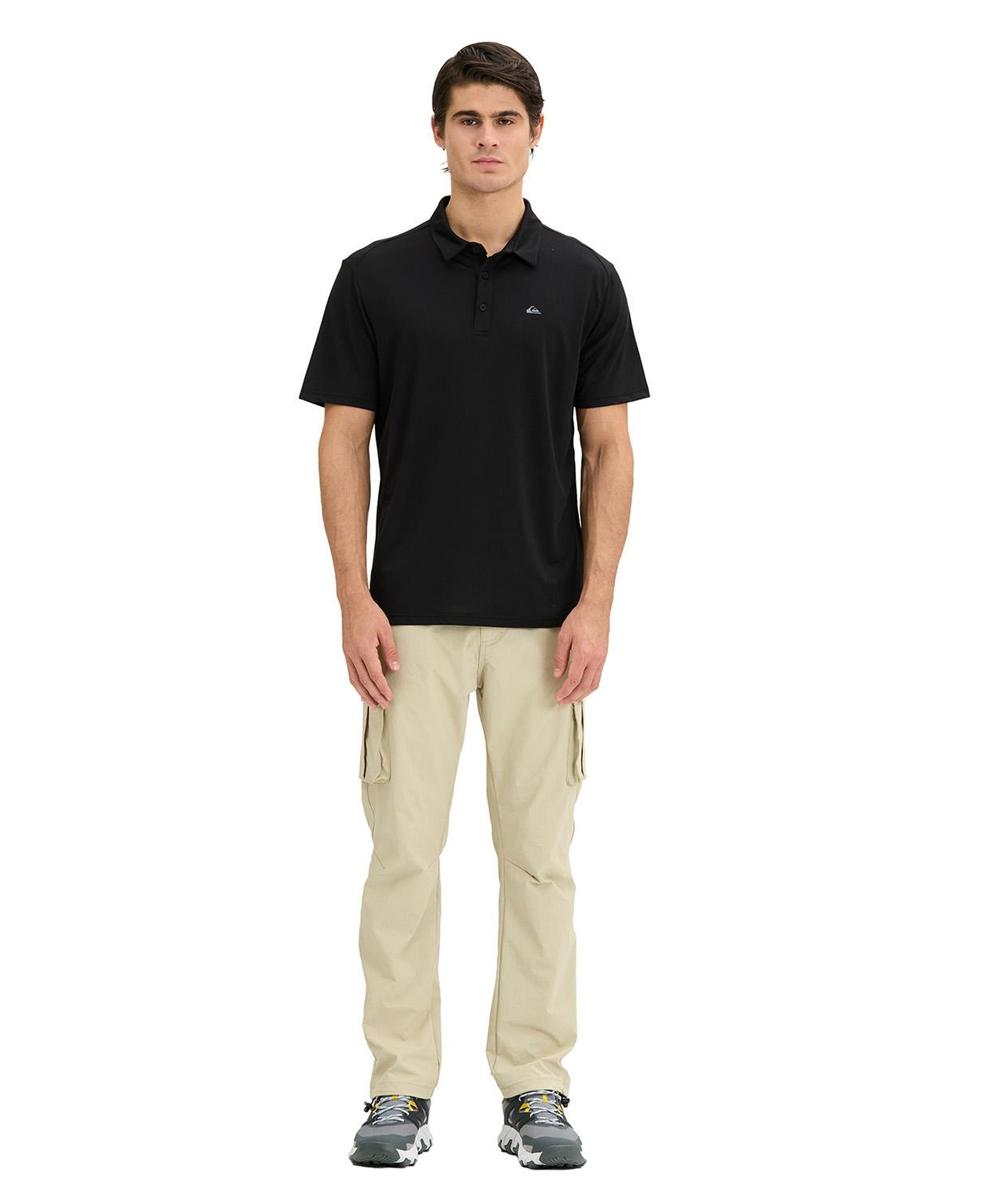 Quıksılver Prowess Polo Erkek Siyah Polo T-Shirt