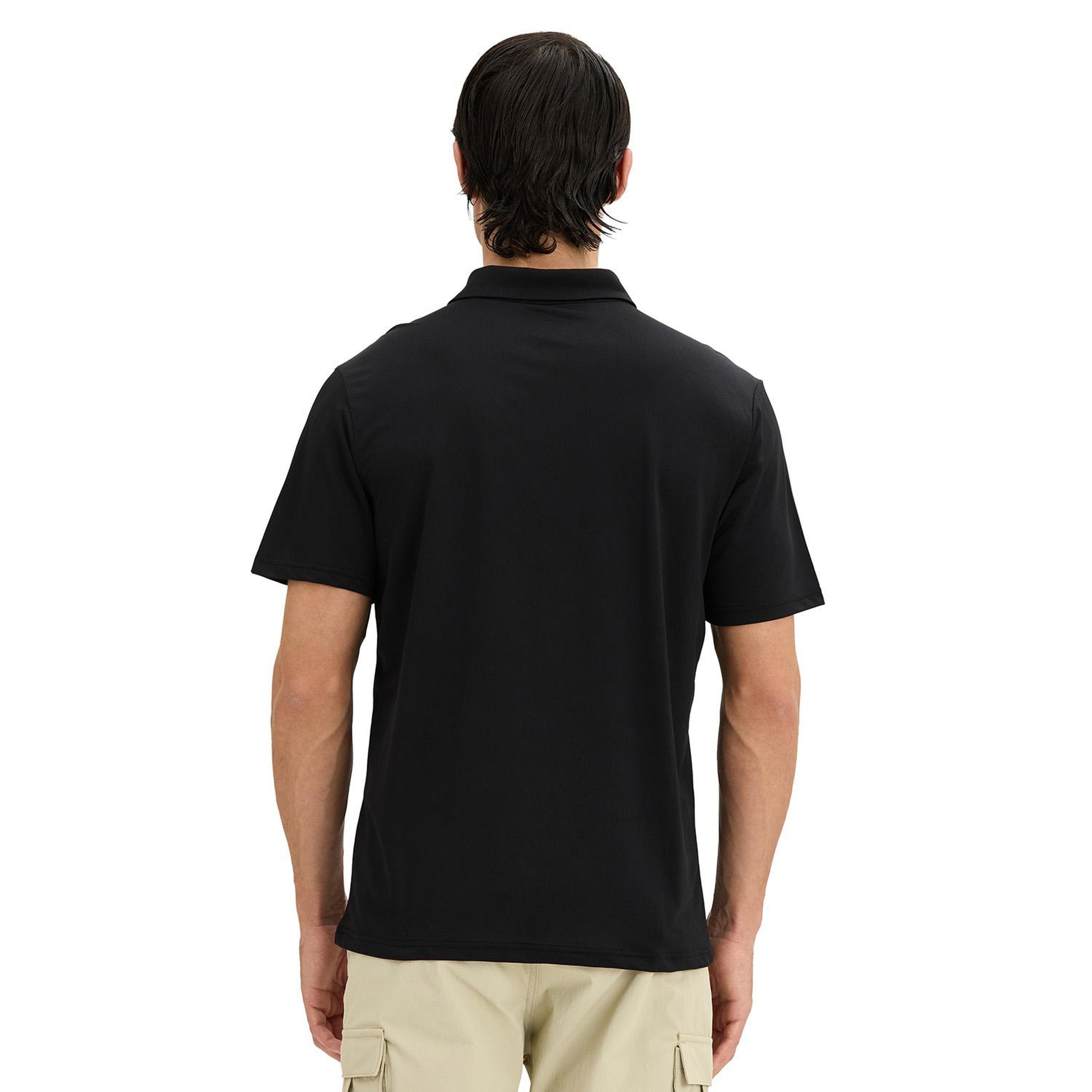 Quıksılver Prowess Polo Erkek Siyah Polo T-Shirt