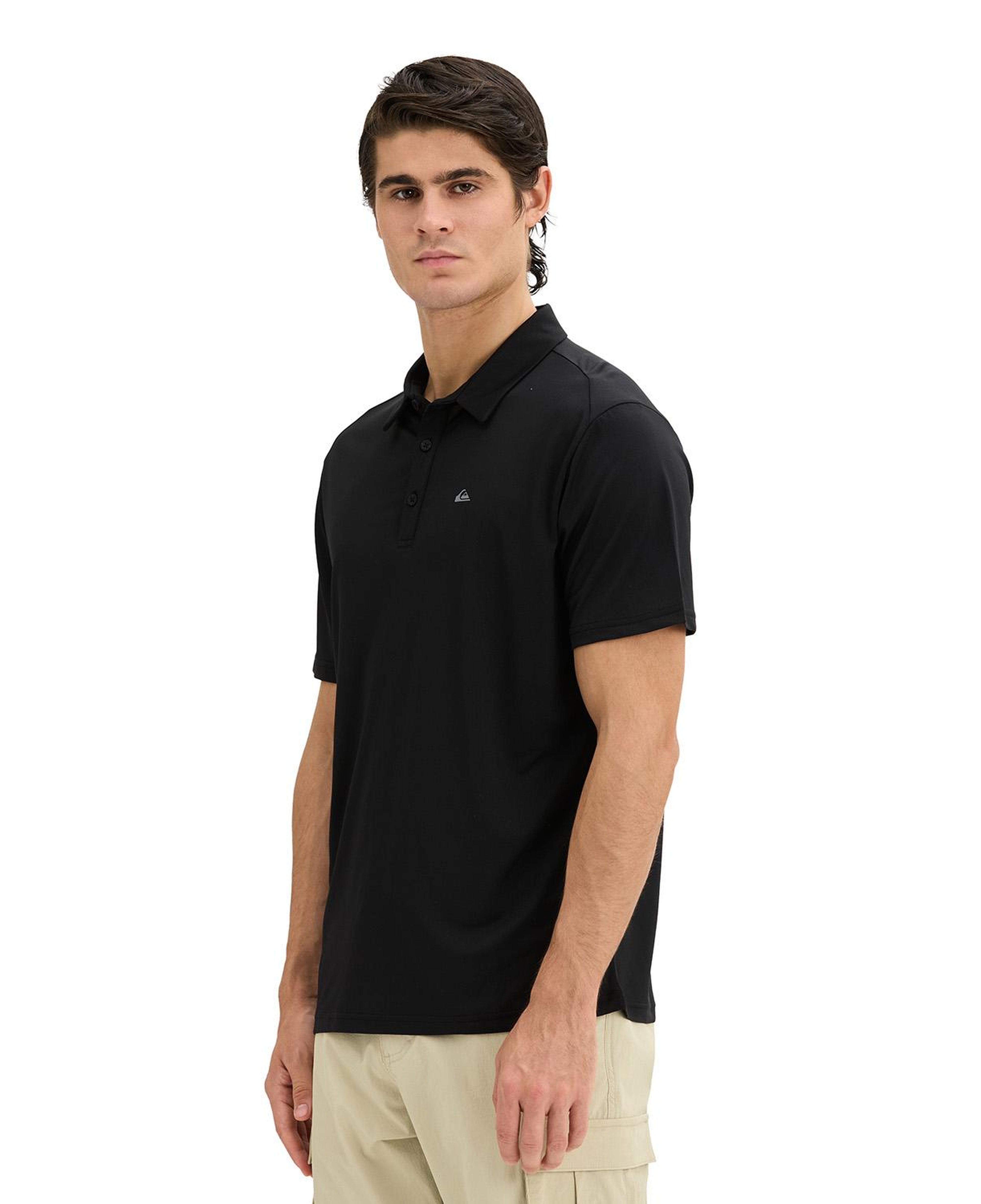 Quıksılver Prowess Polo Erkek Siyah Polo T-Shirt