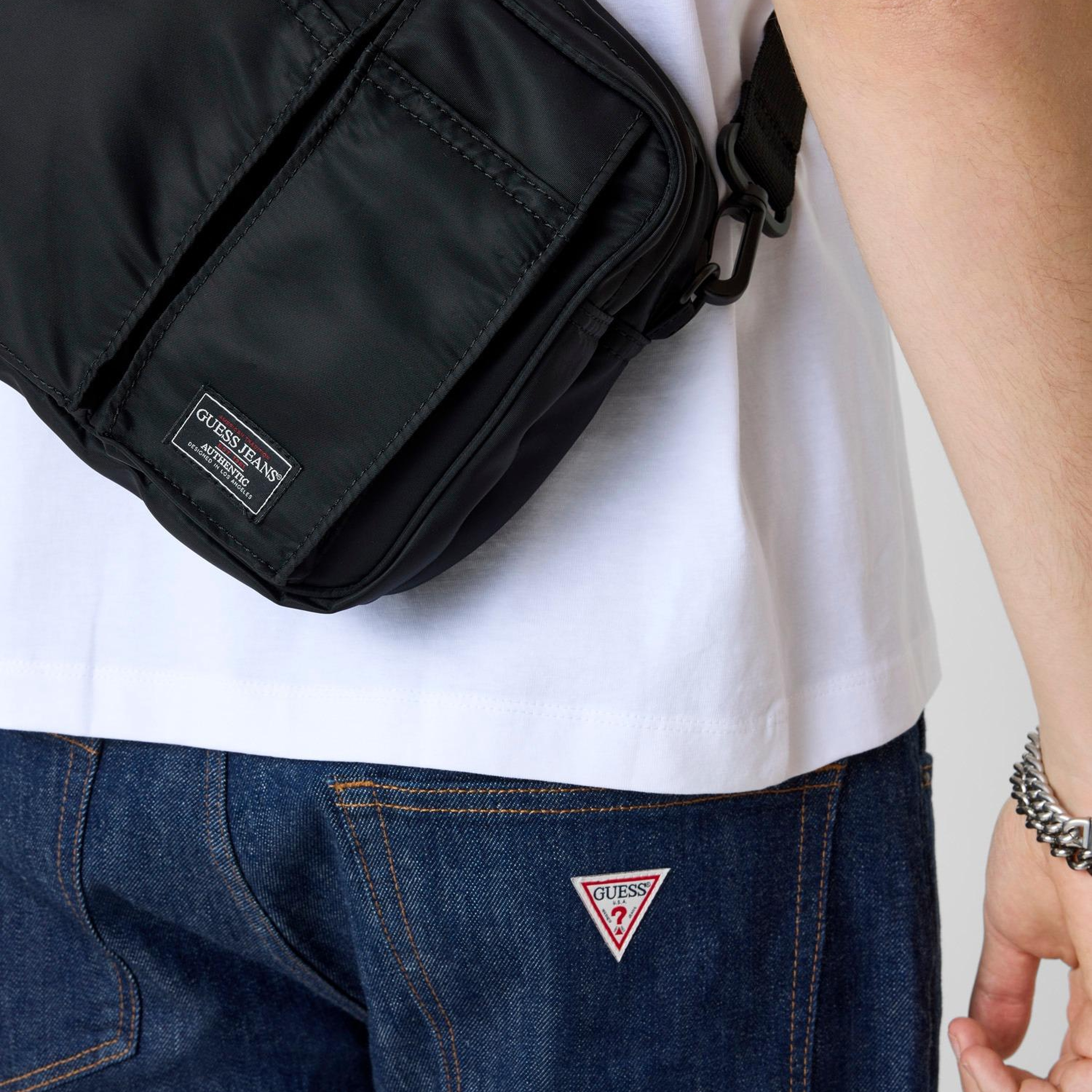 Guess Jeans Erkek Omuz Çantası