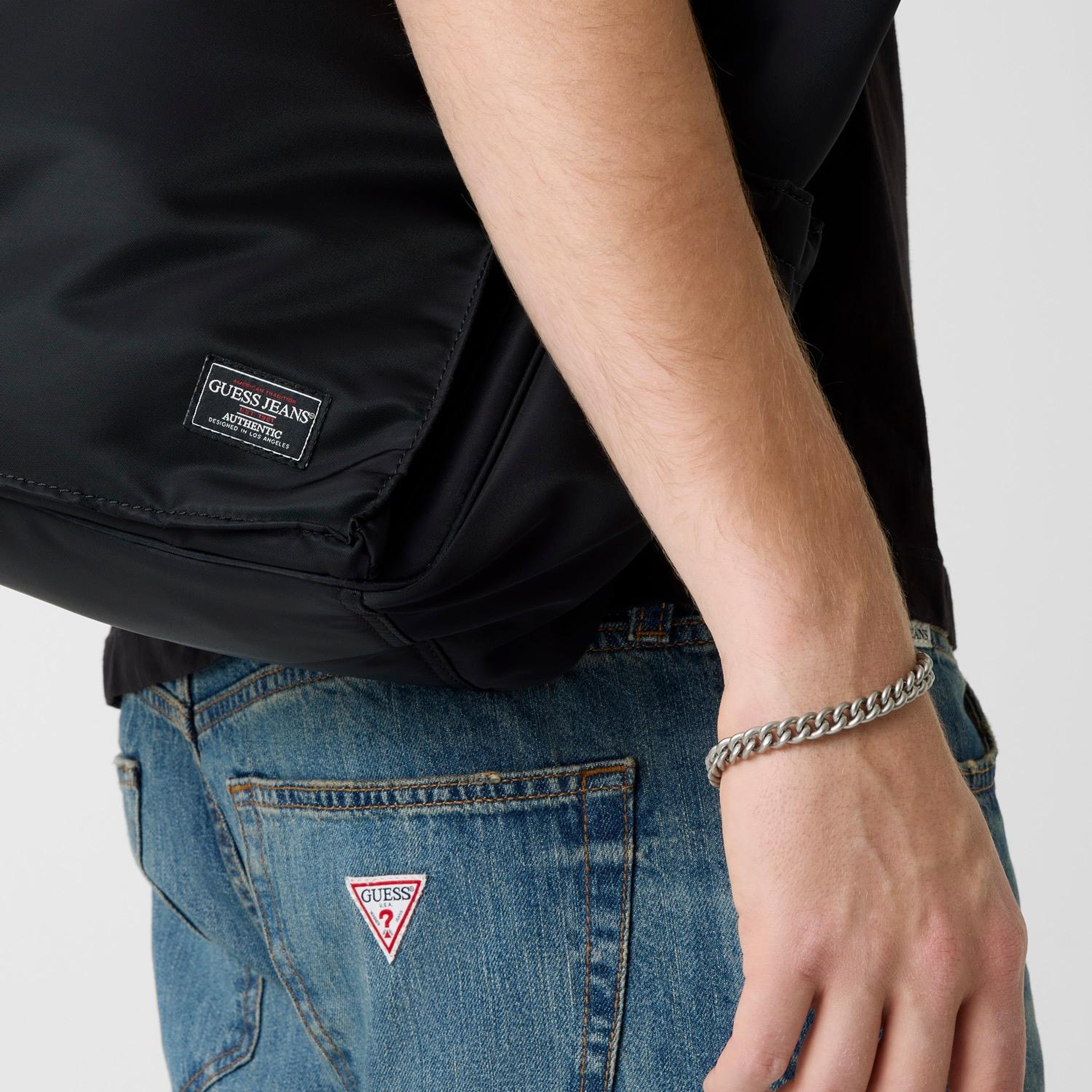 Guess Jeans Unisex Tote Çanta