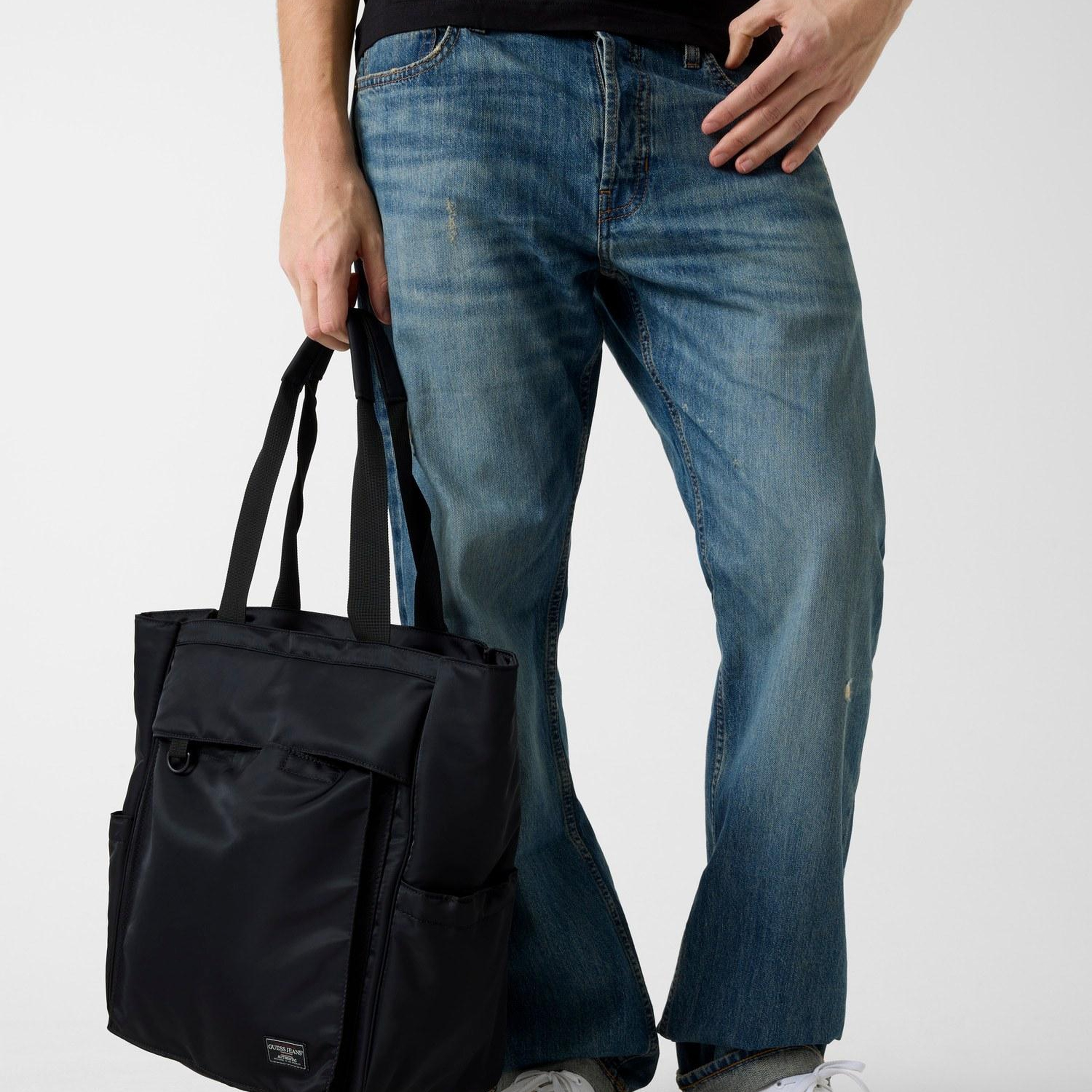 Guess Jeans Unisex Tote Çanta