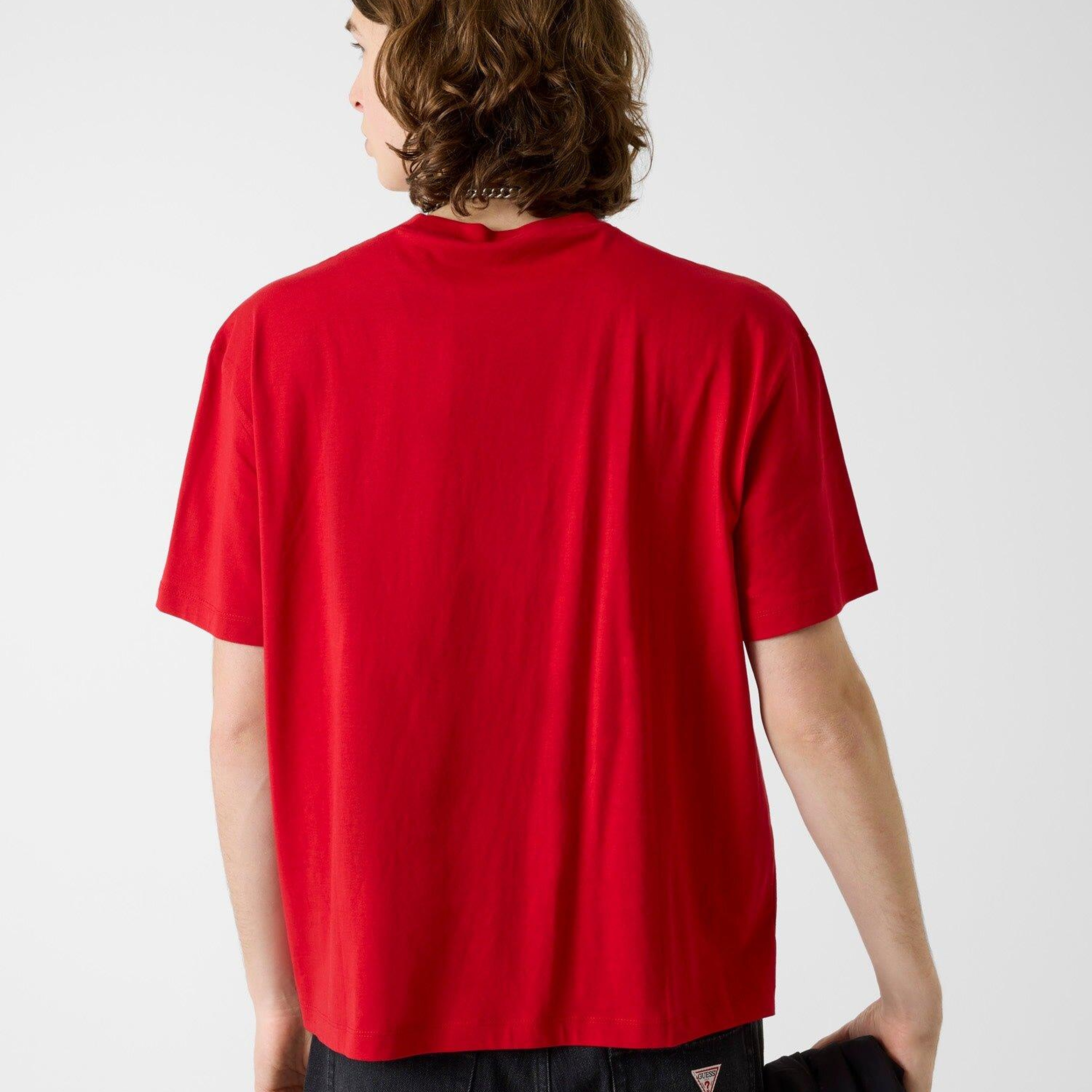 Guess Jeans Baker Erkek Oversize Fit T-Shirt