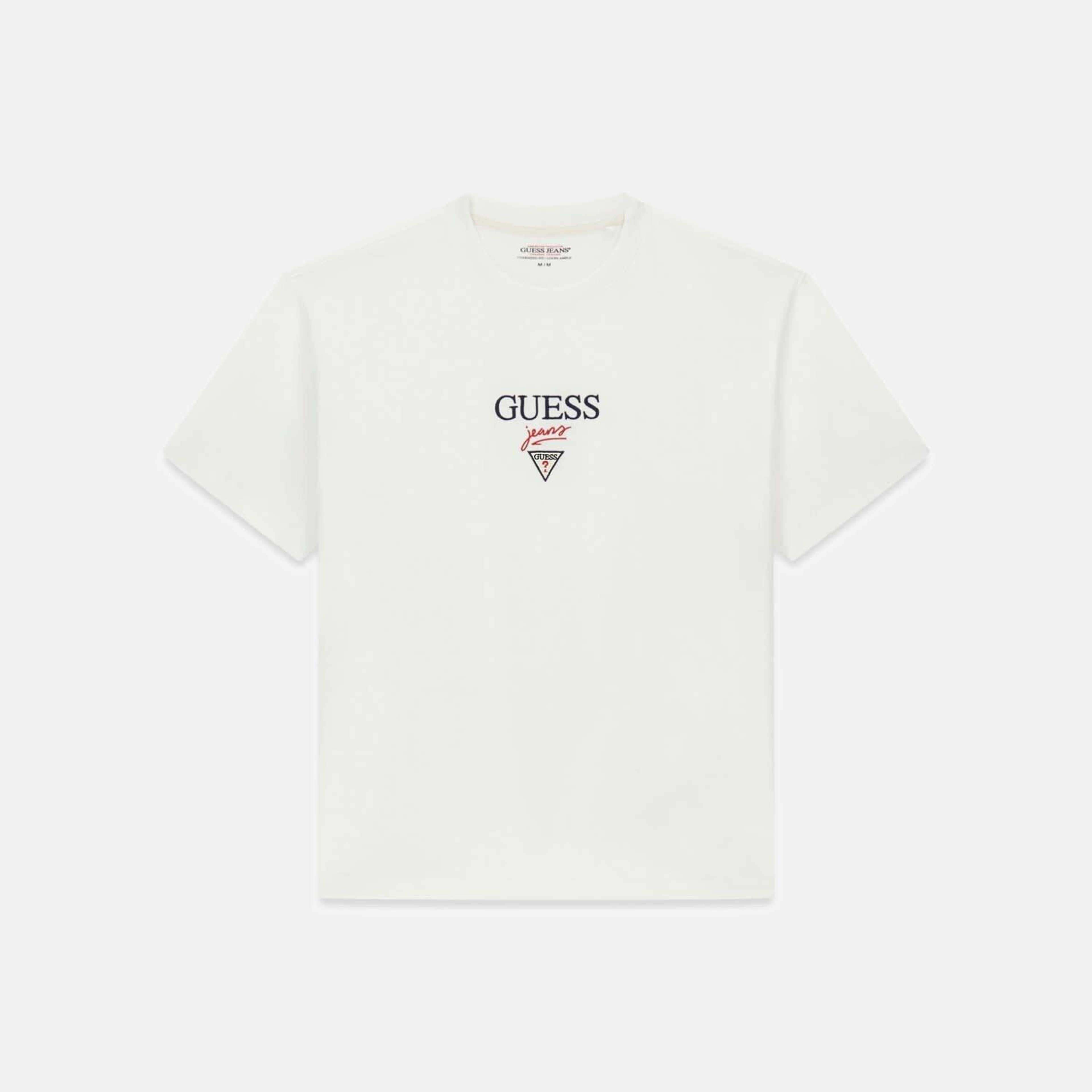 Guess Jeans Baker Erkek Oversize Fit T-Shirt