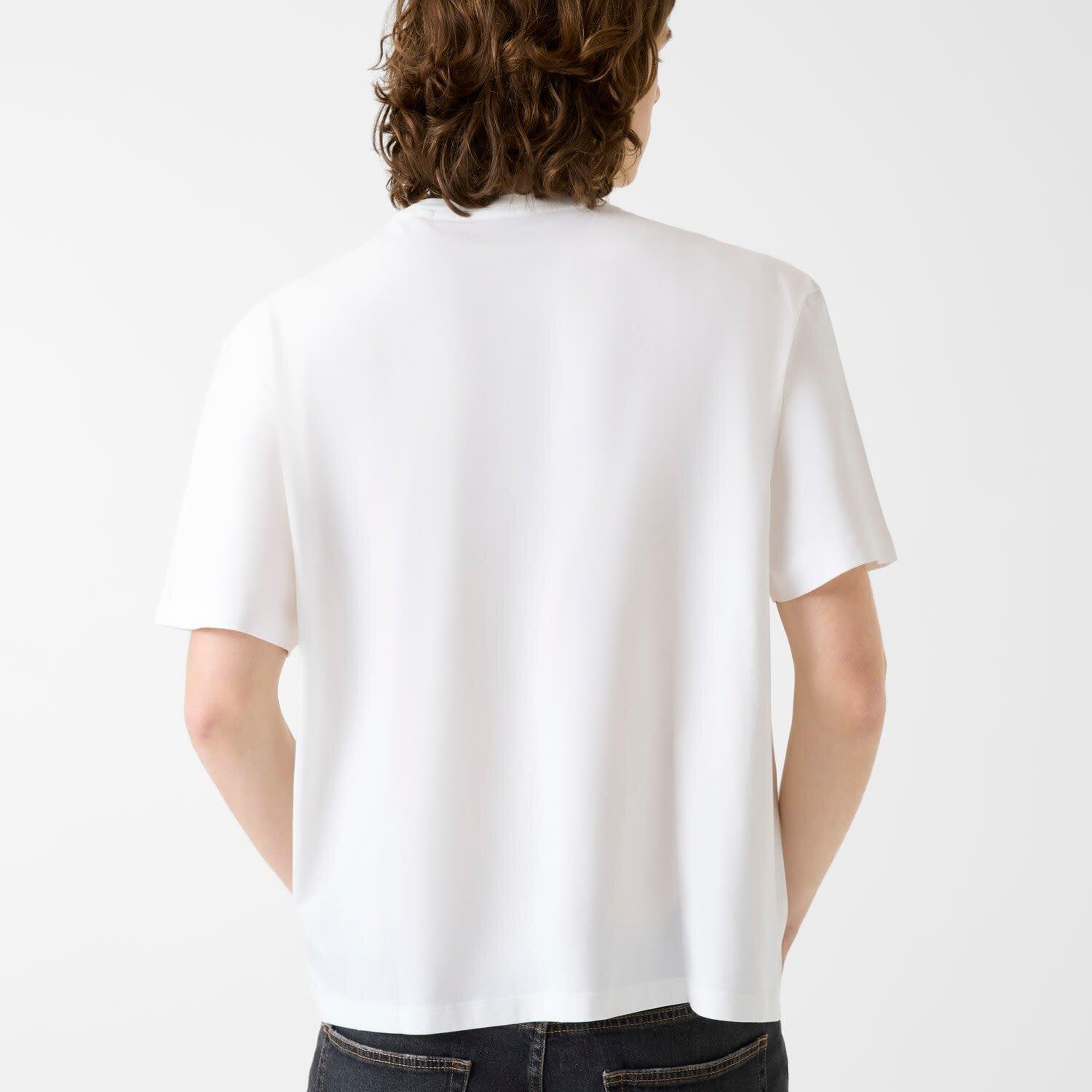 Guess Jeans Baker Erkek Oversize Fit T-Shirt