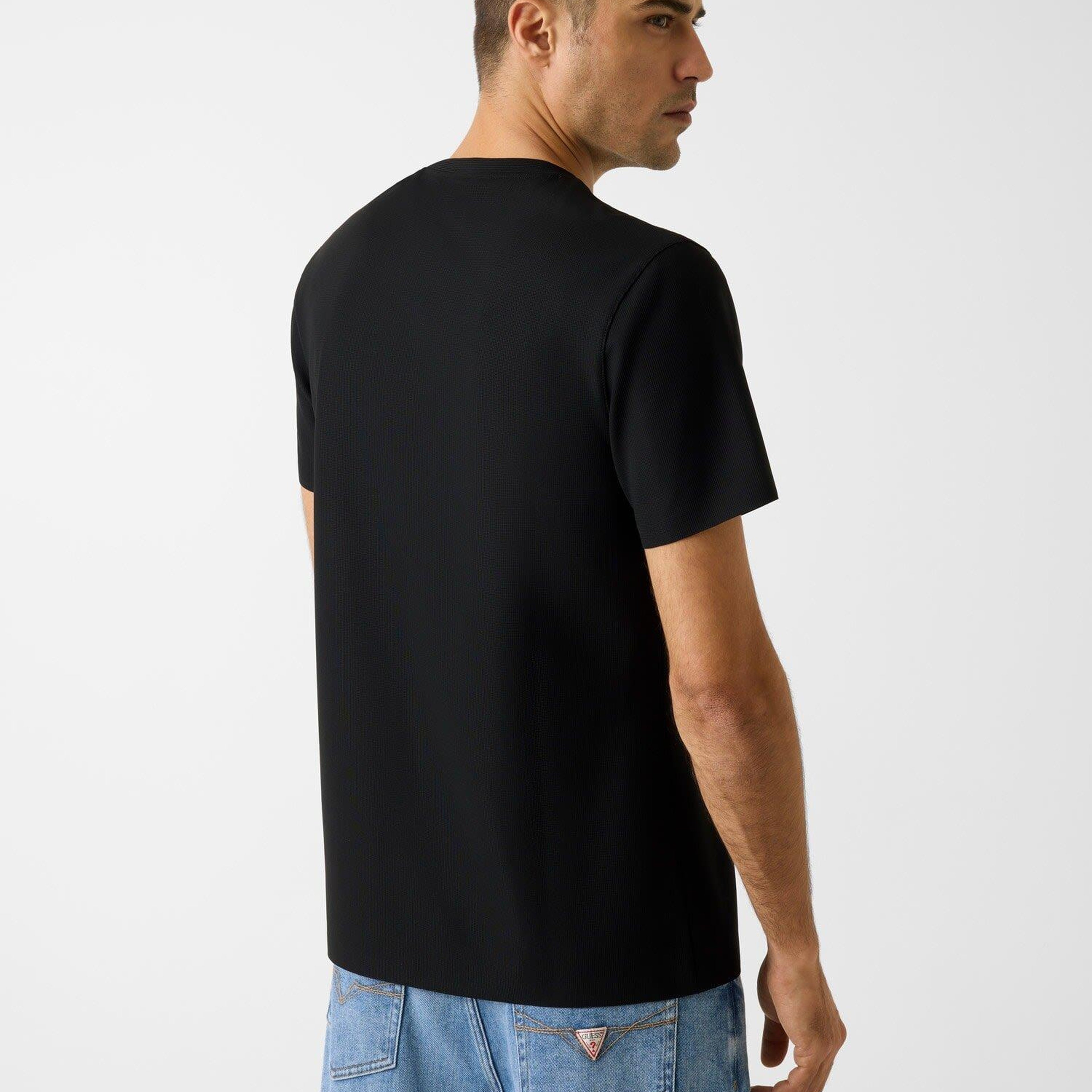 Waffle Erkek Slim Fit T-Shirt