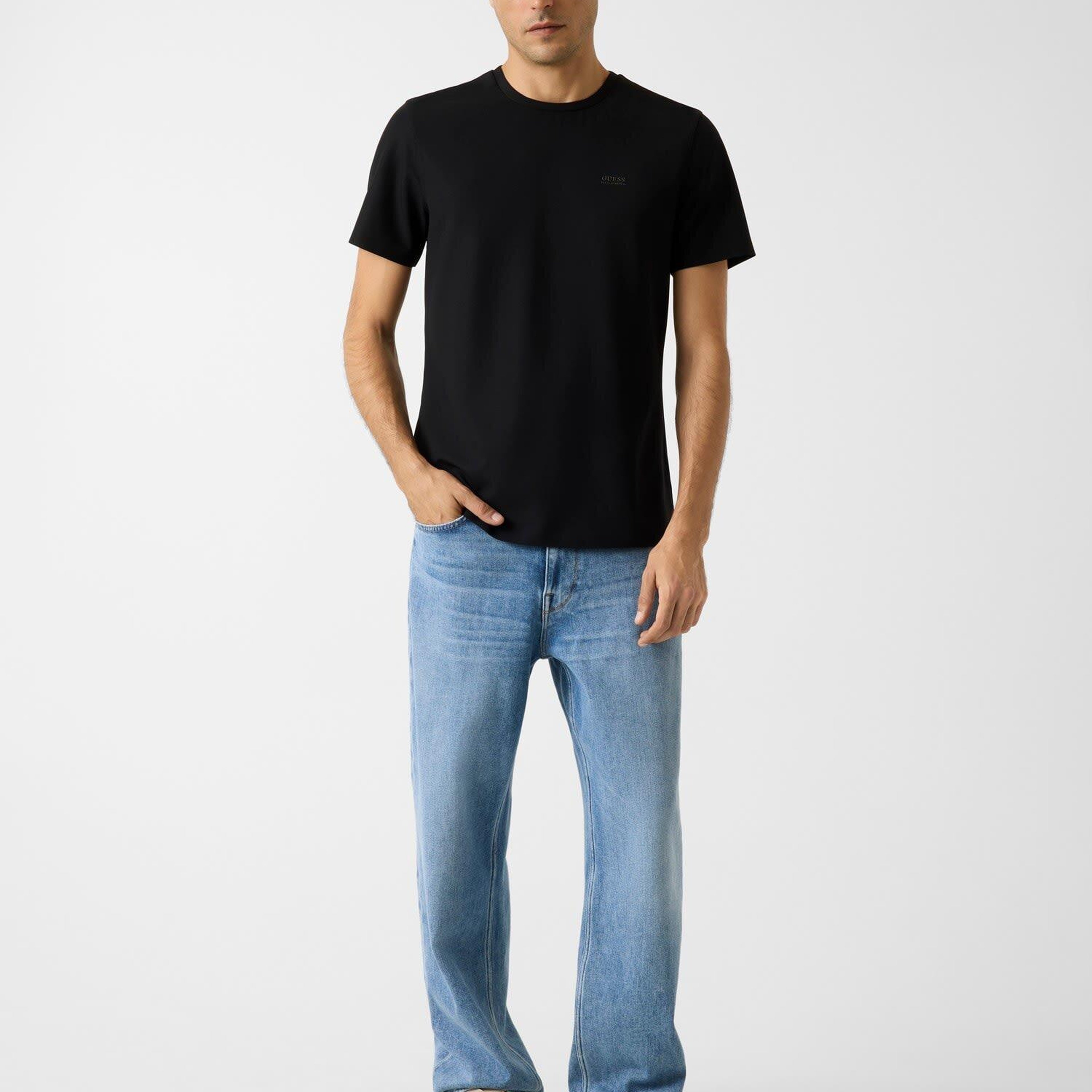 Waffle Erkek Slim Fit T-Shirt