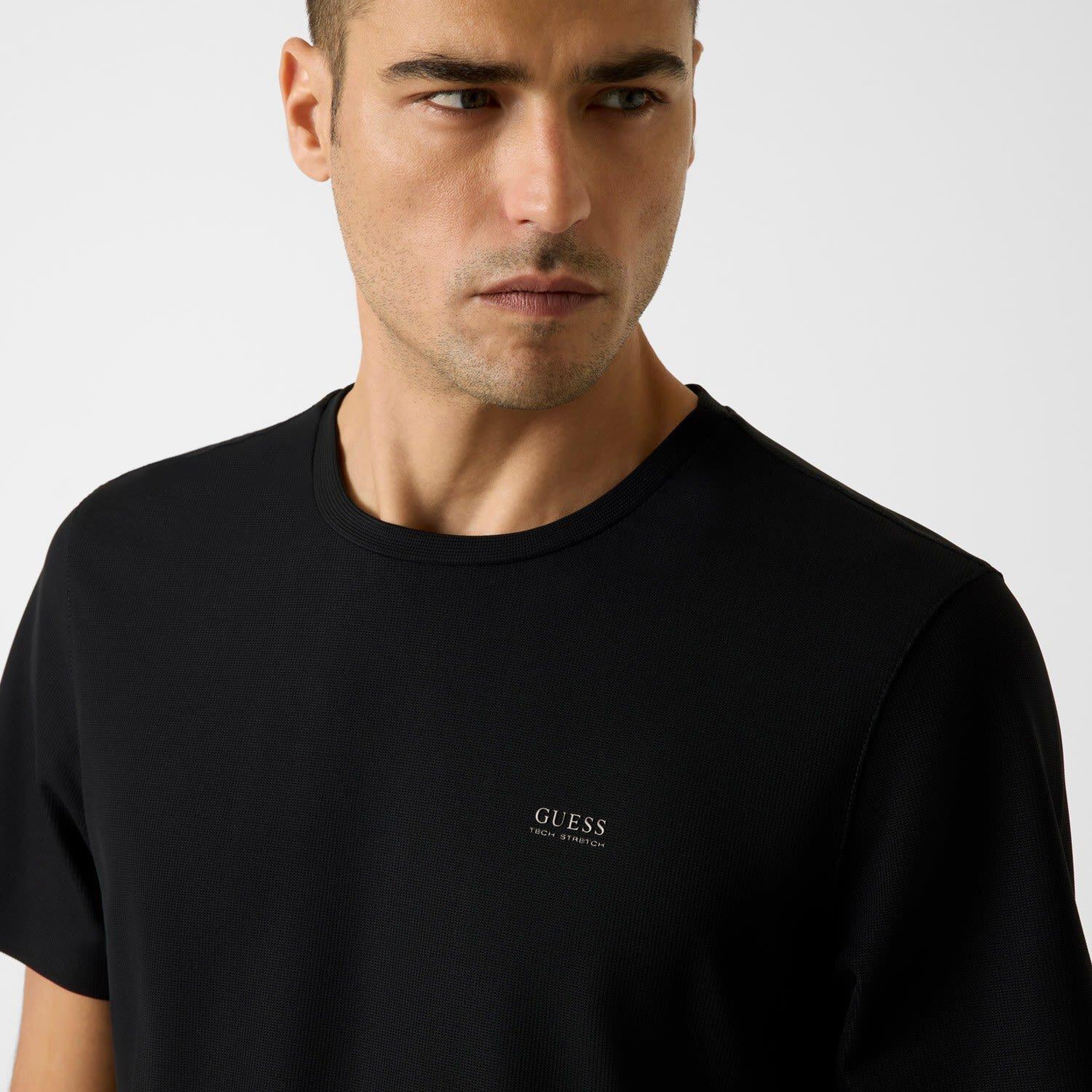 Waffle Erkek Slim Fit T-Shirt