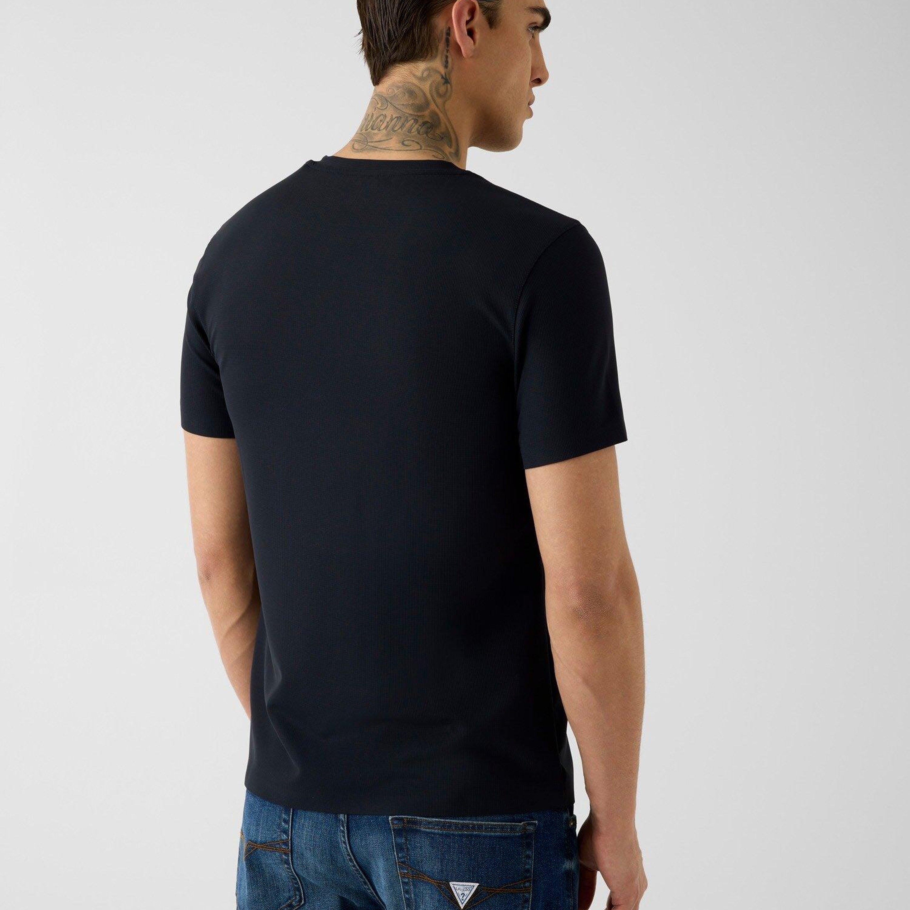 Waffle Erkek Slim Fit T-Shirt