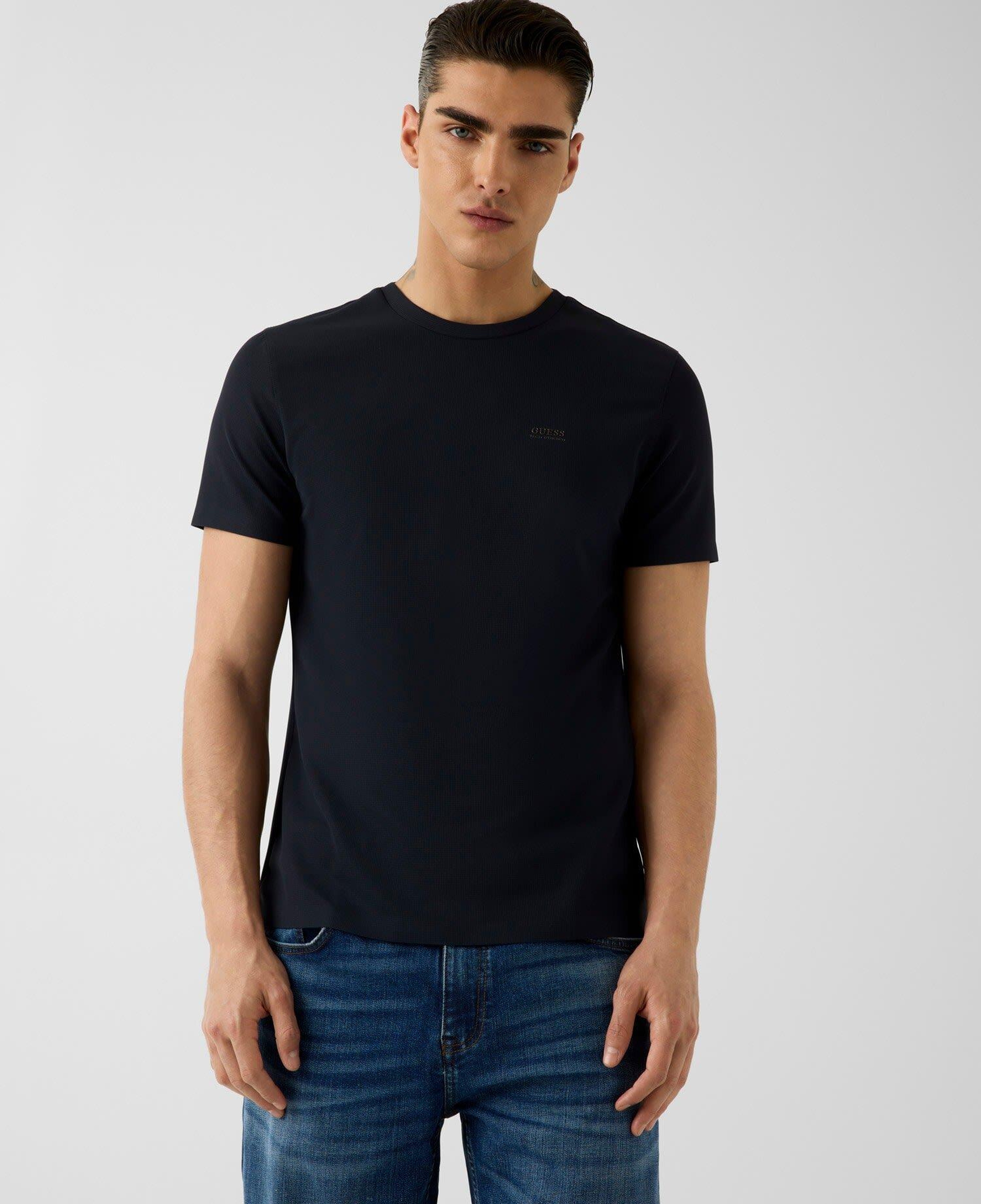 Waffle Erkek Slim Fit T-Shirt