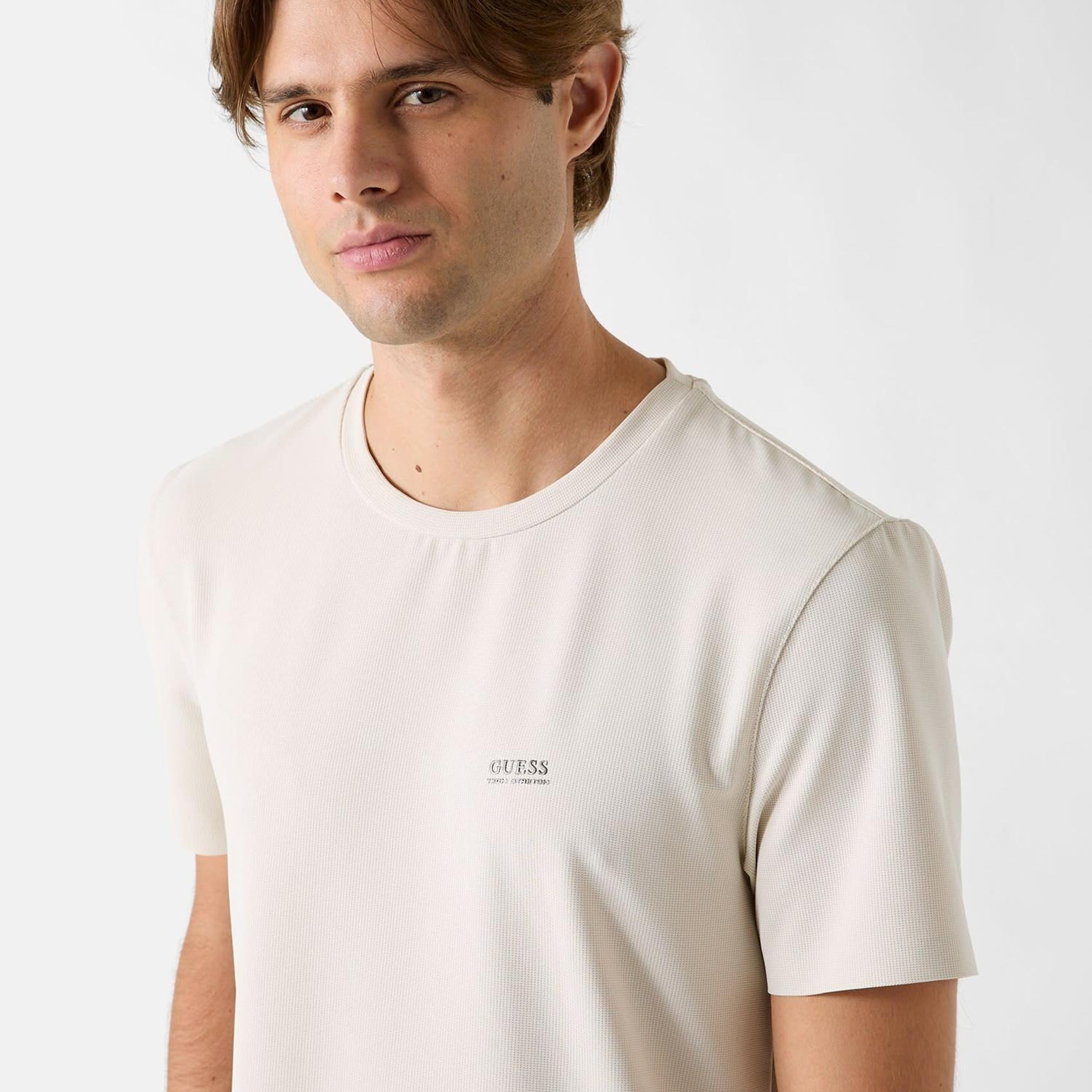 Waffle Erkek Slim Fit T-Shirt
