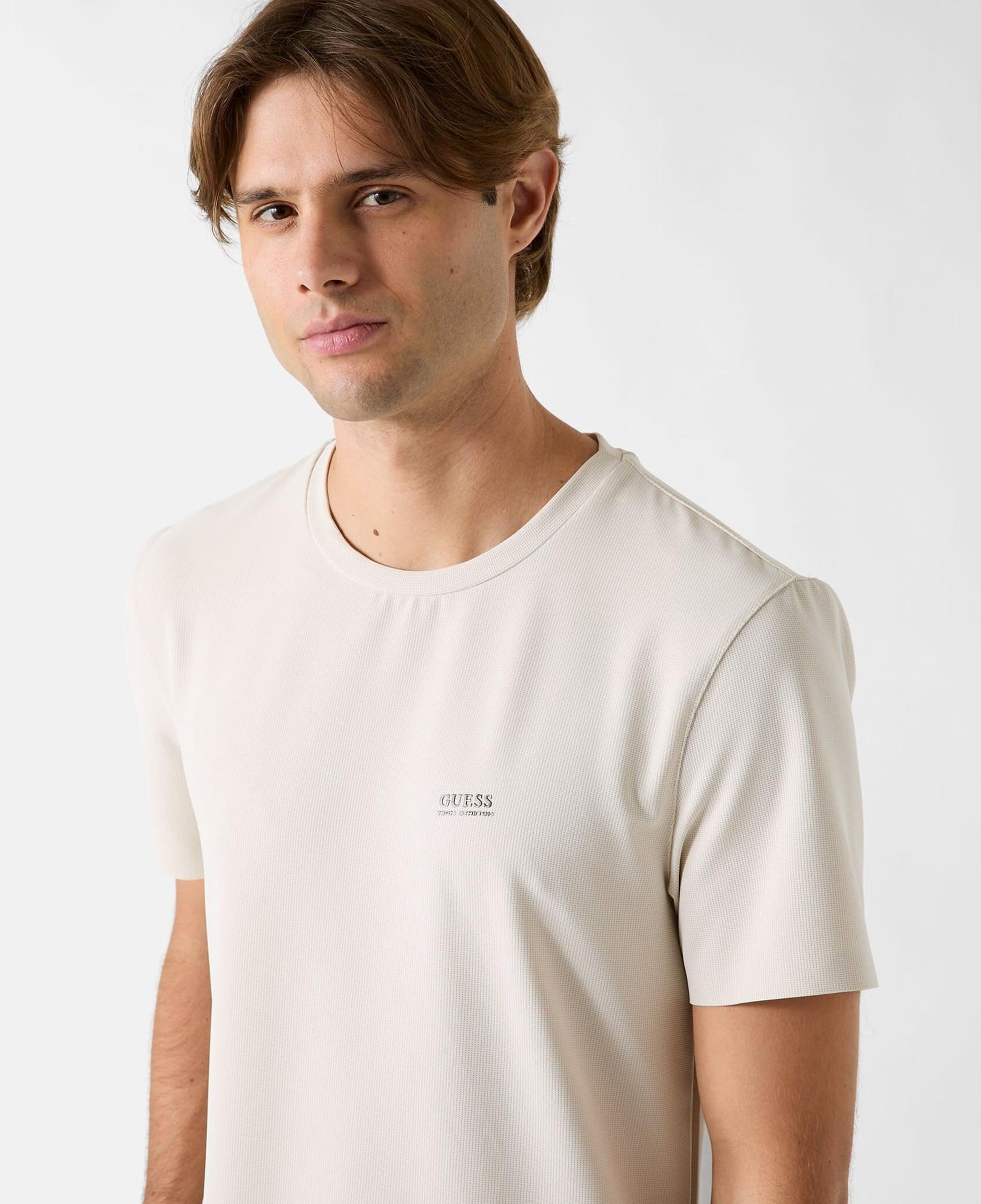 Waffle Erkek Slim Fit T-Shirt