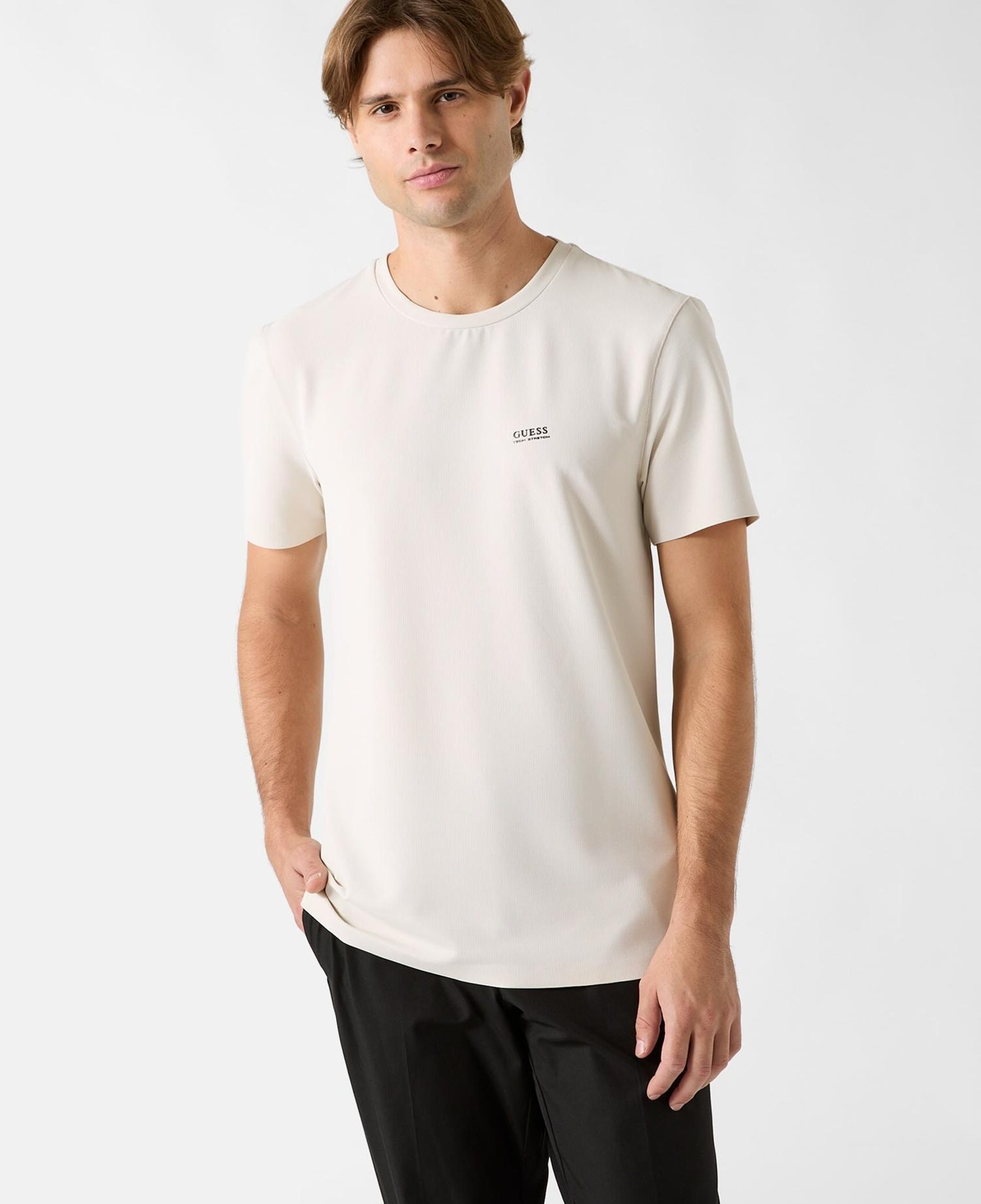 Waffle Erkek Slim Fit T-Shirt