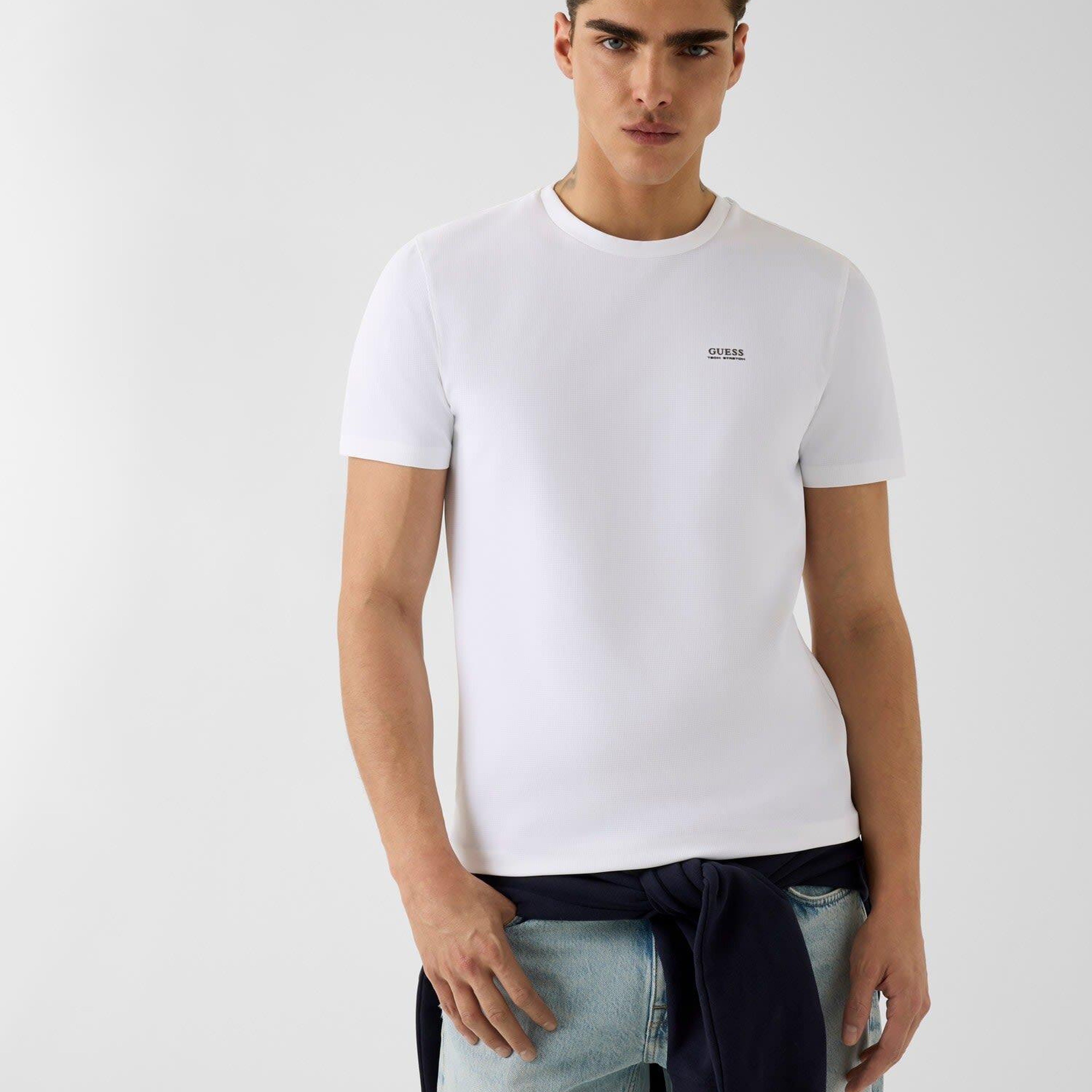 Waffle Erkek Slim Fit T-Shirt